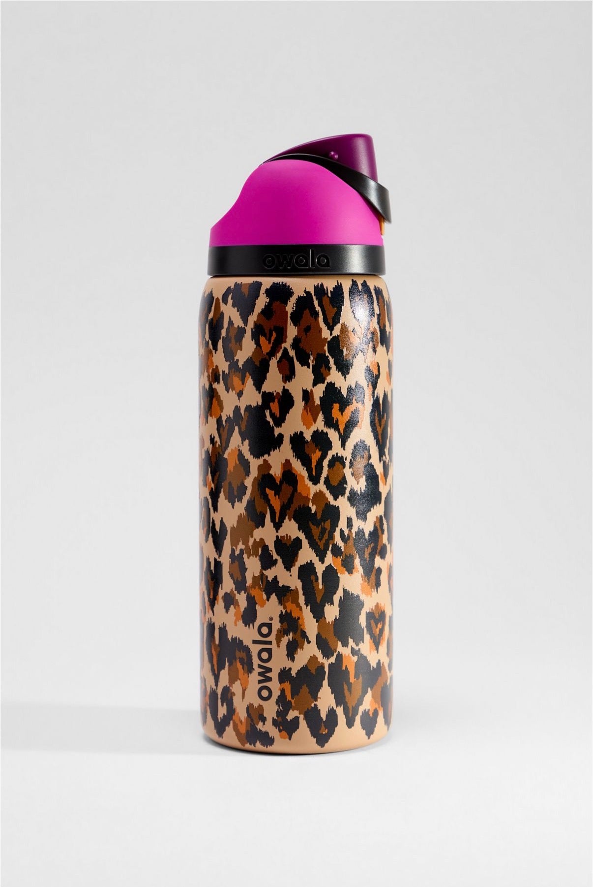 Owala Free Sip 32oz Water Bottle (Leopard Sip)