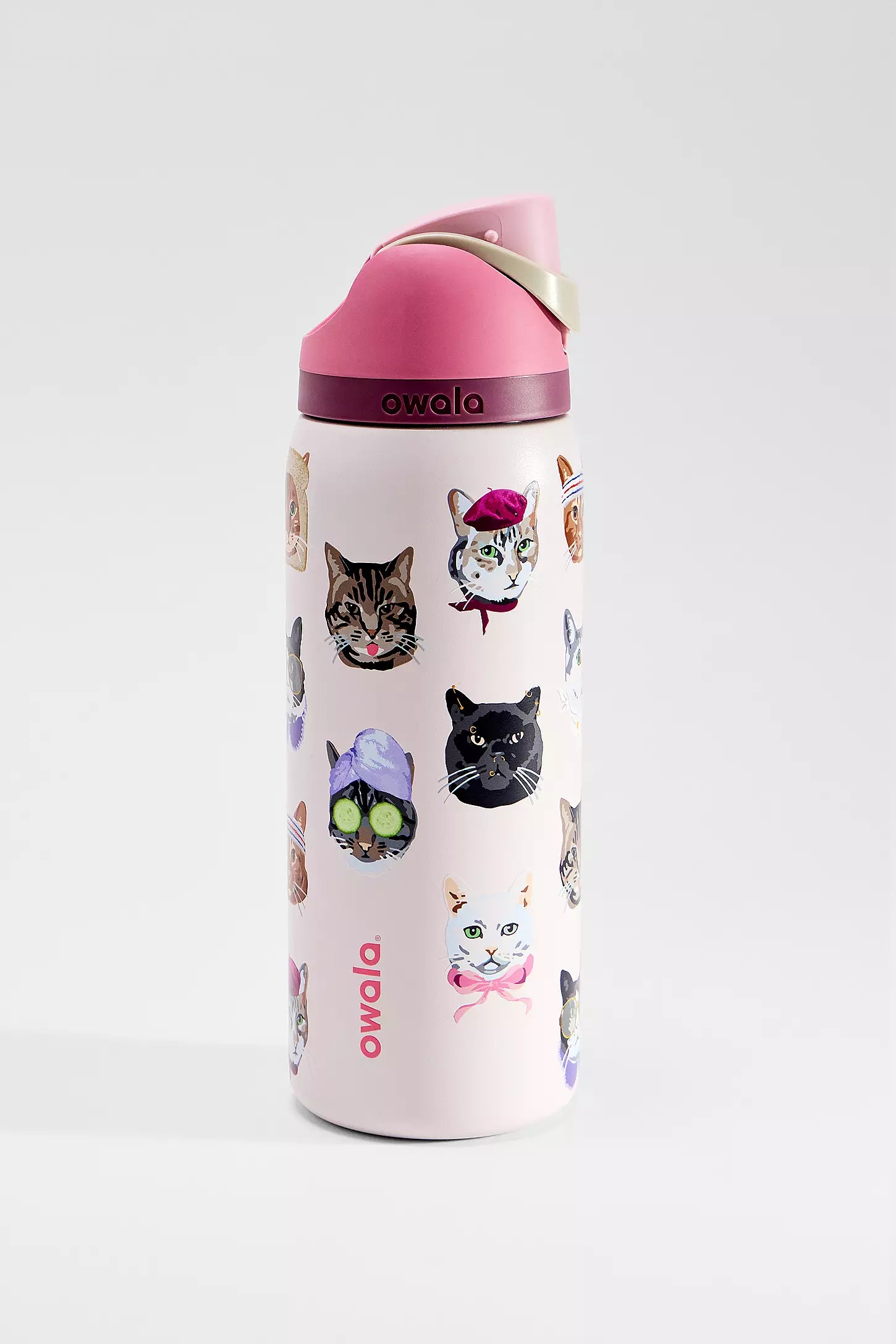 Owala Free Sip 32oz Water Bottle (Catowala)