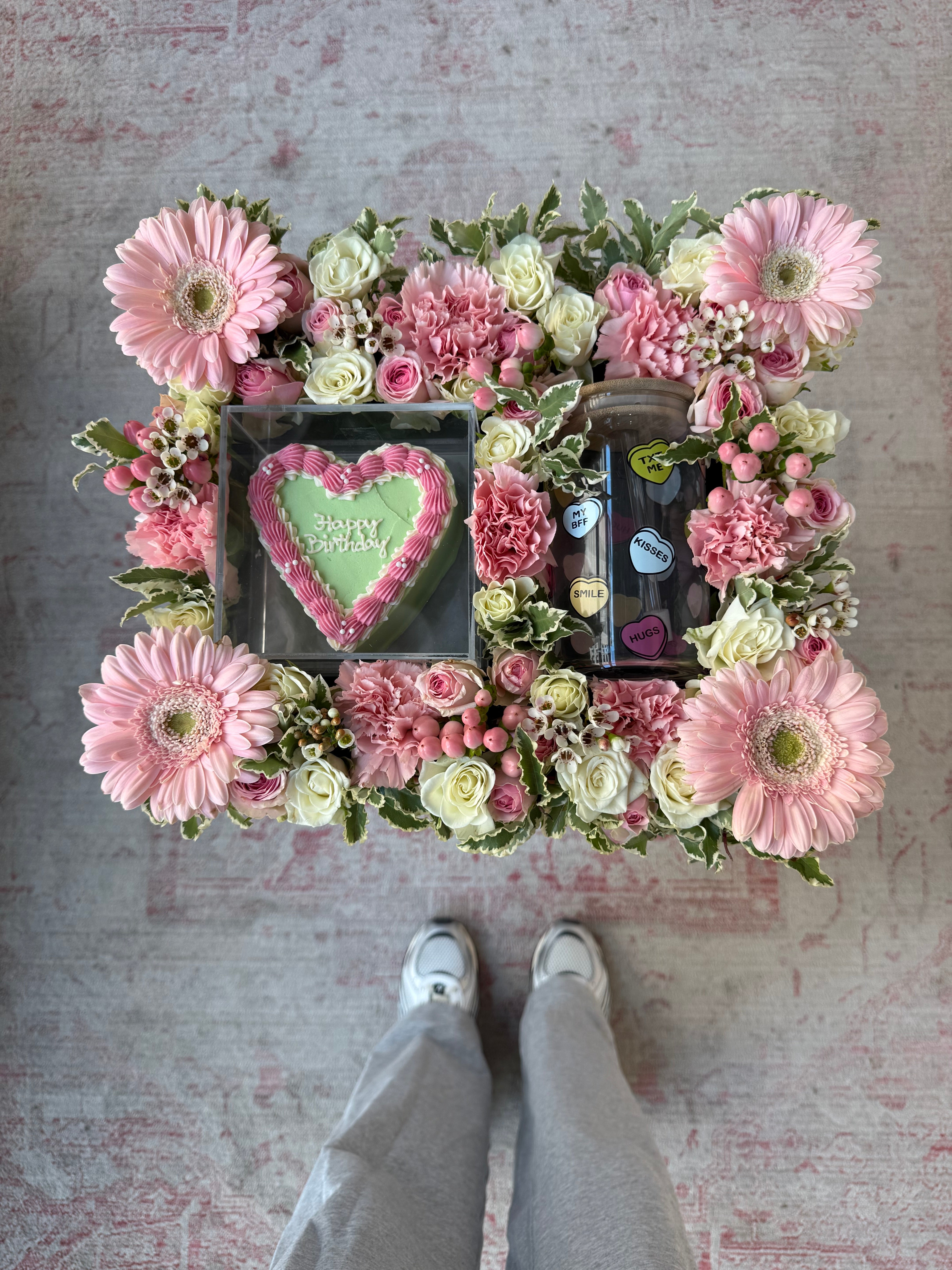 XOXO Birthday Tray