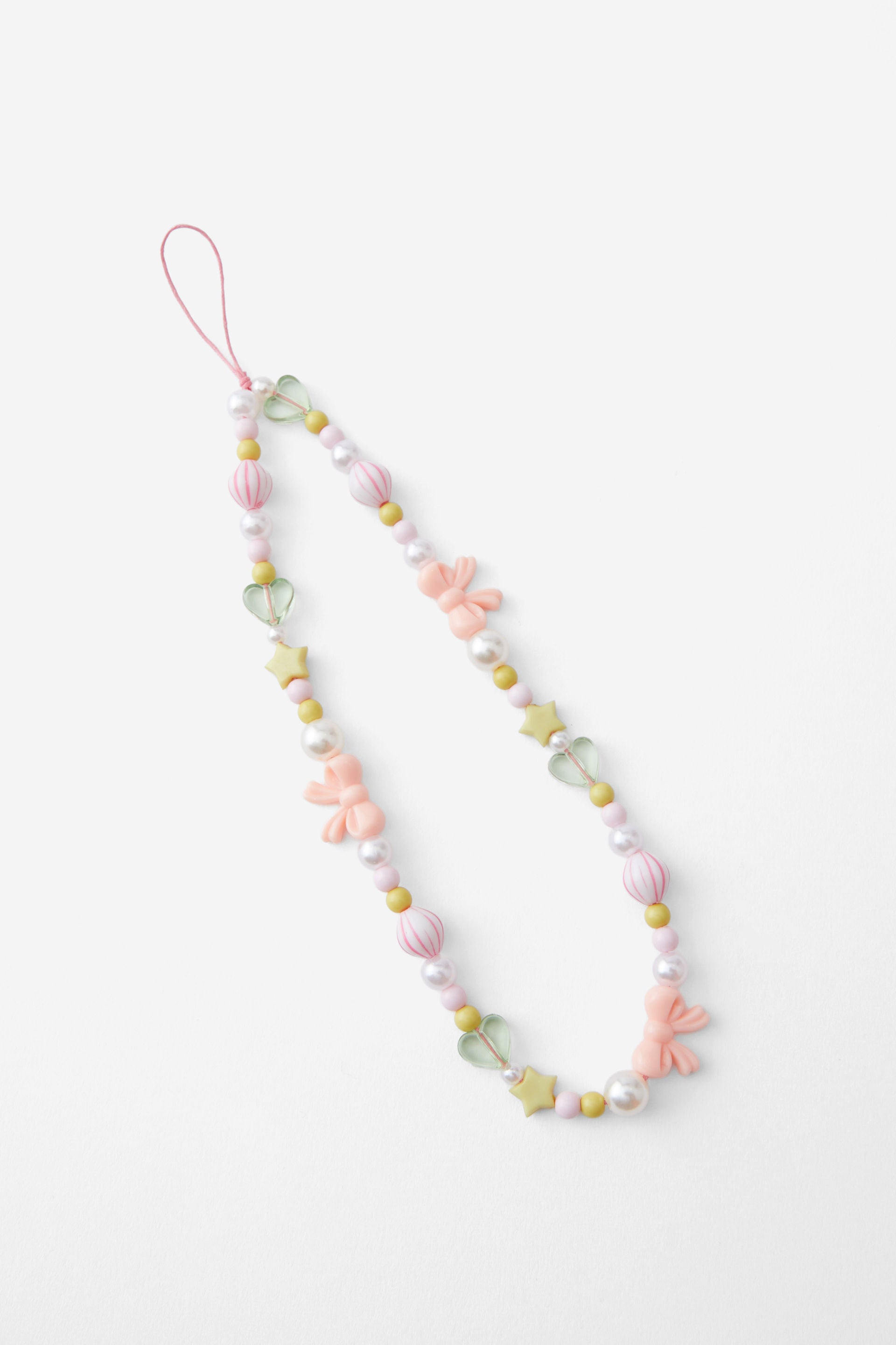 Pastel Pearls & Bows Phone Hanger