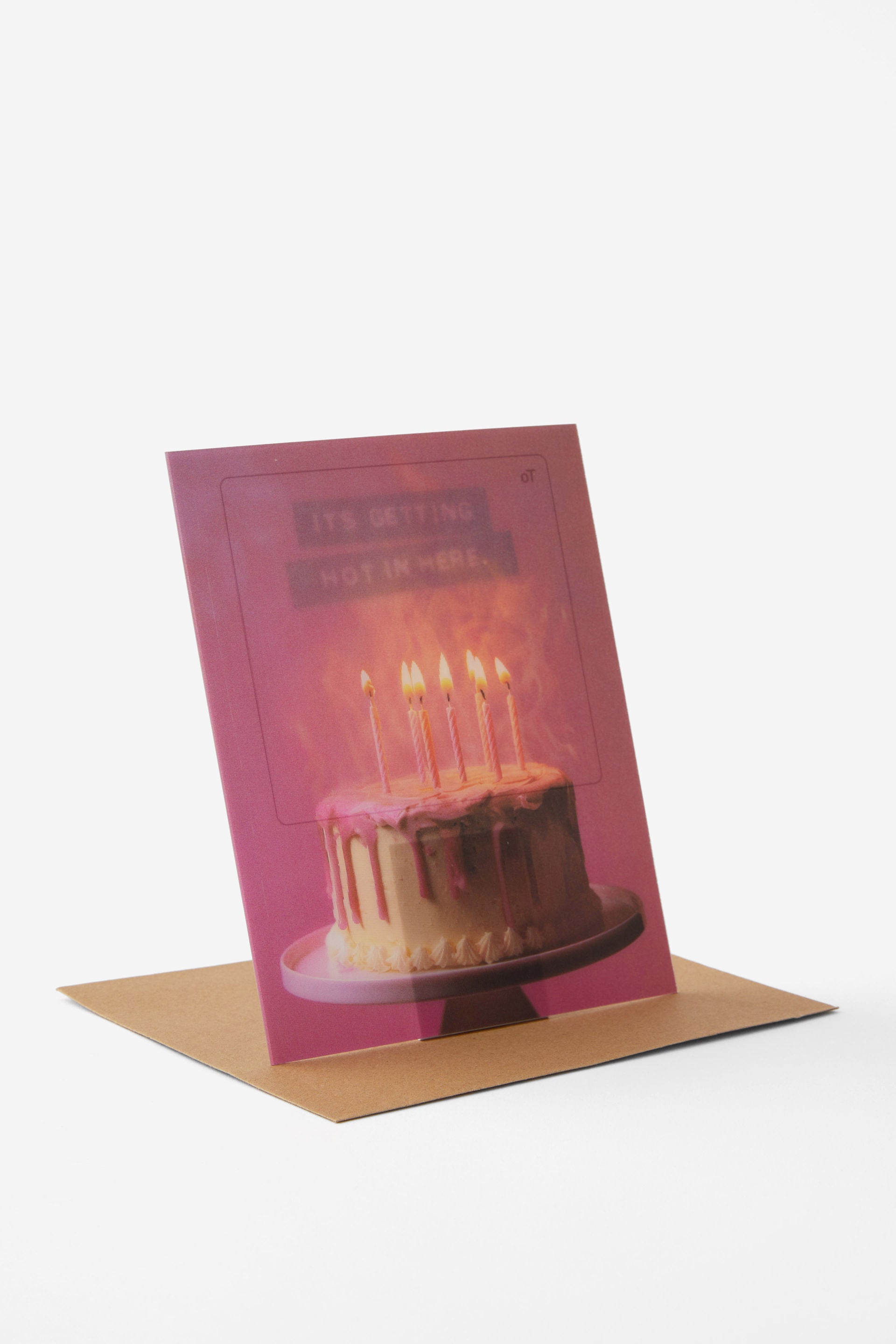 Hot In Here Lenticular Card