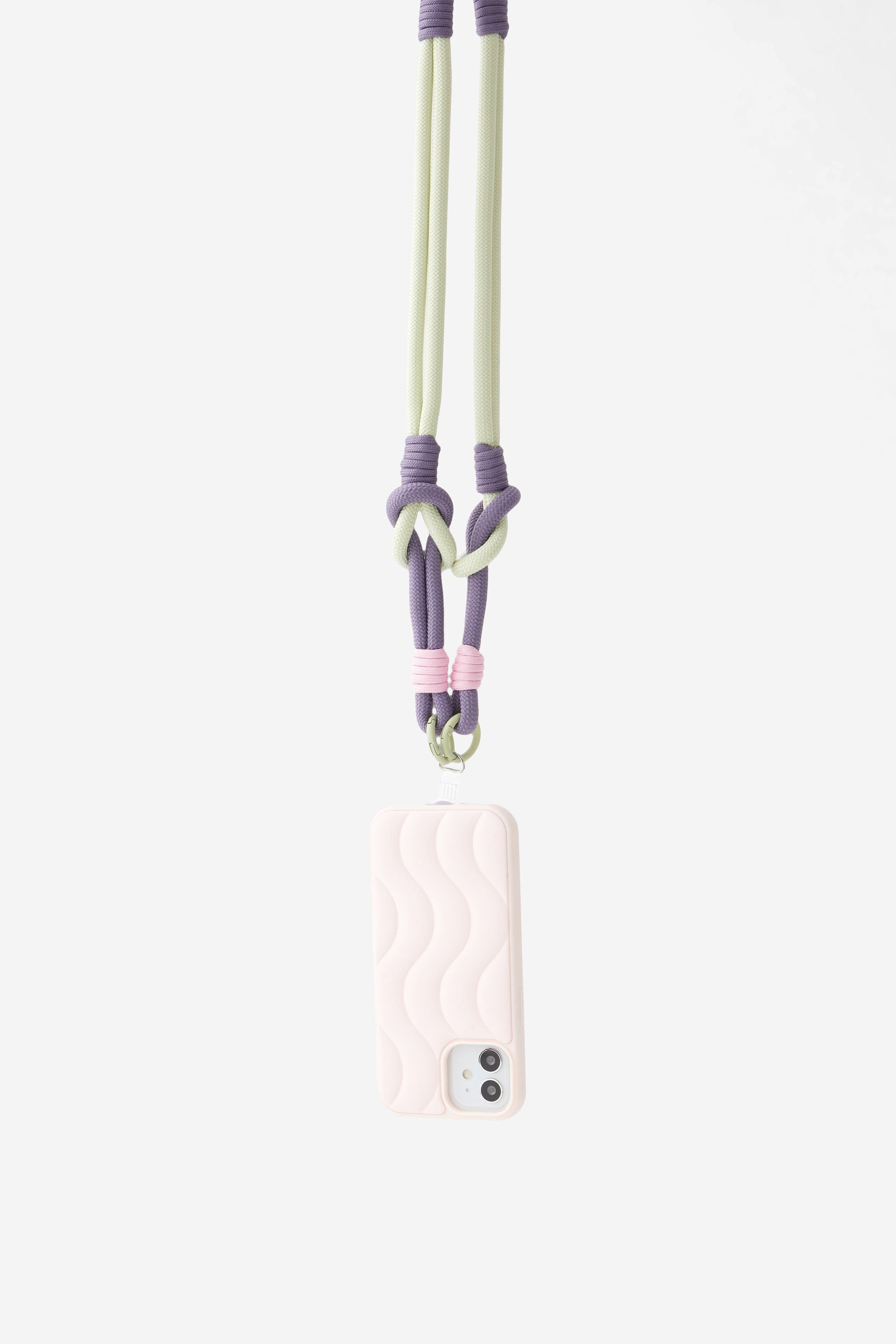 Lanyard Crossbody Strap (Matcha Cloud)