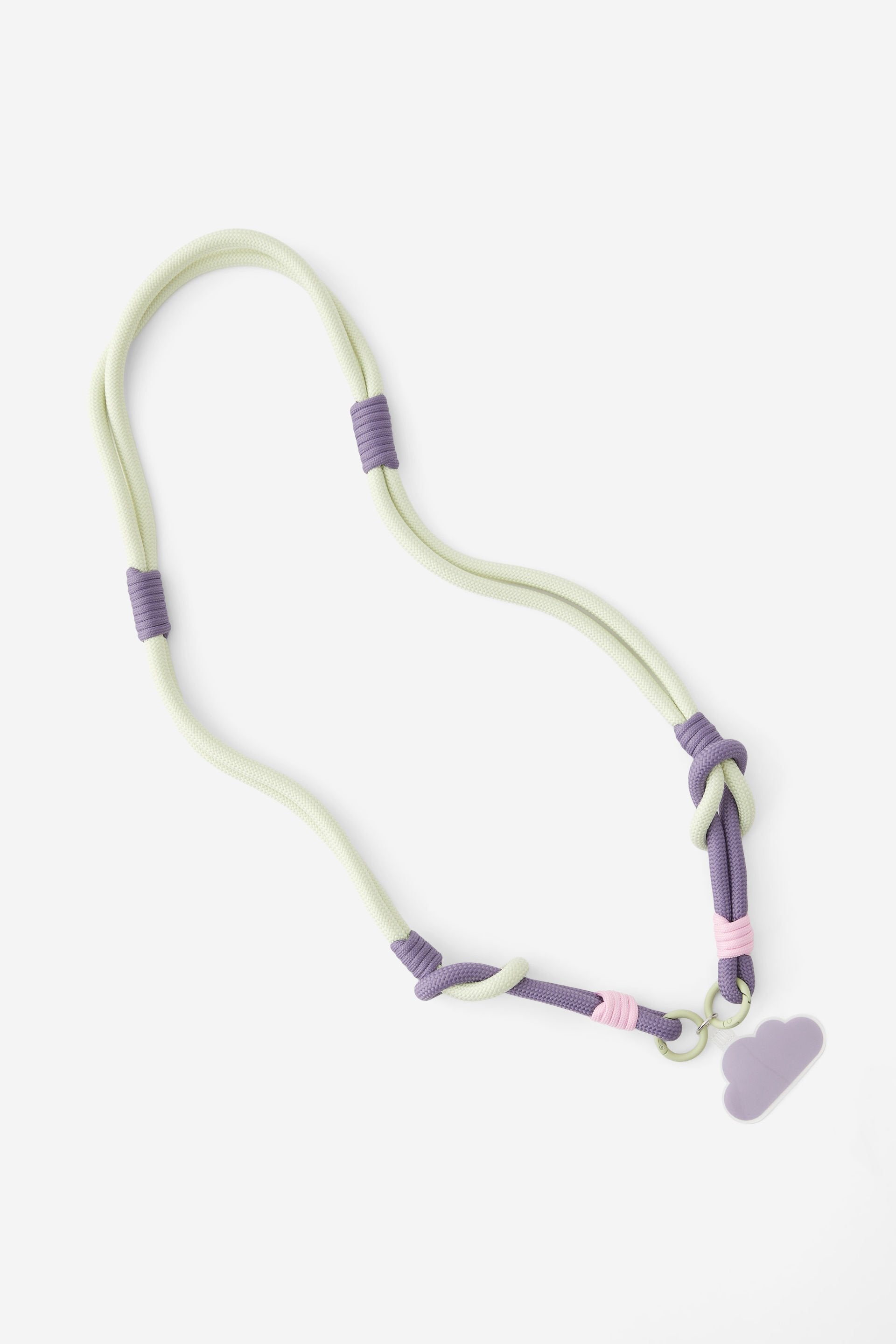 Lanyard Crossbody Strap (Matcha Cloud)
