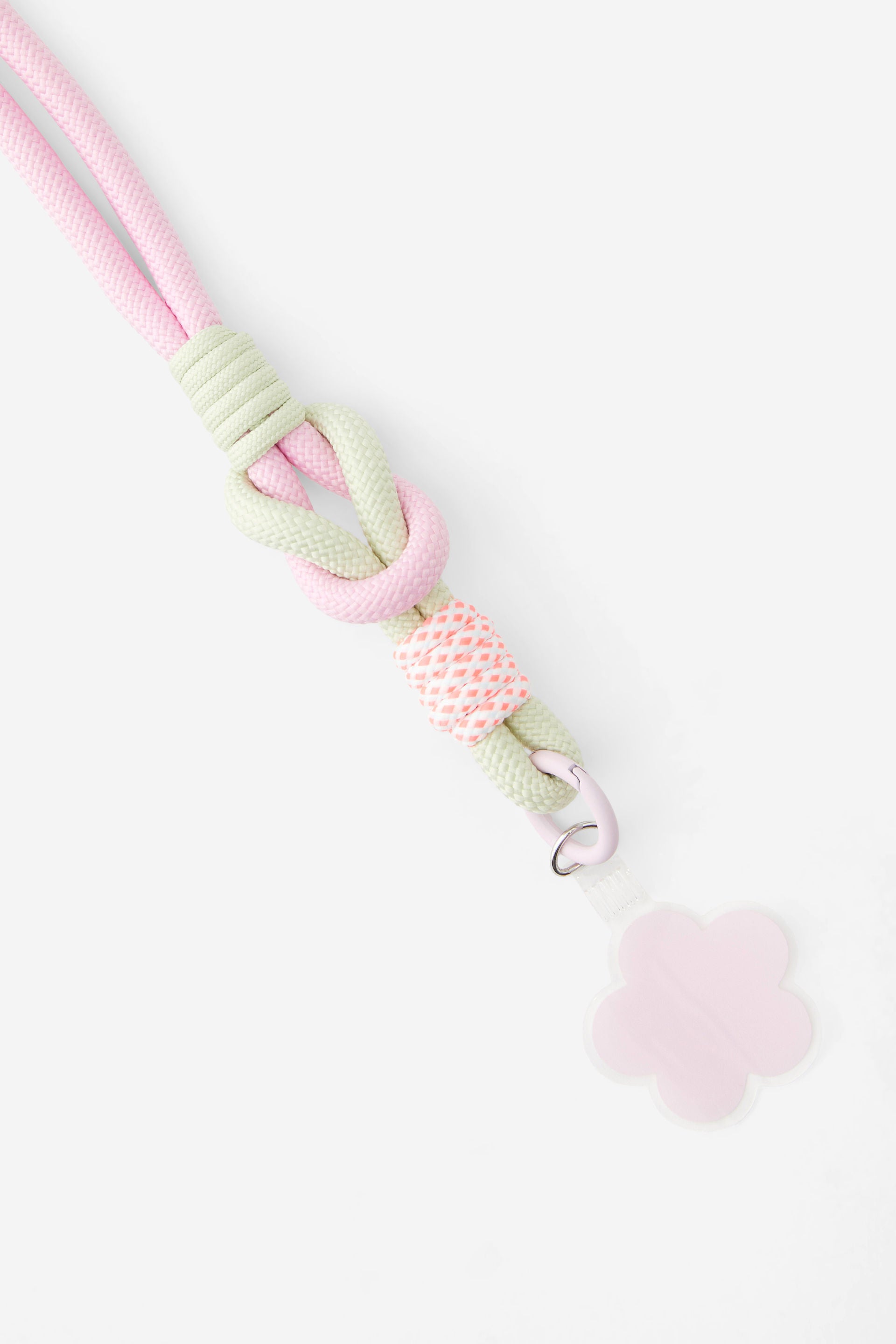 Lanyard Carry Strap (Pink Flower)