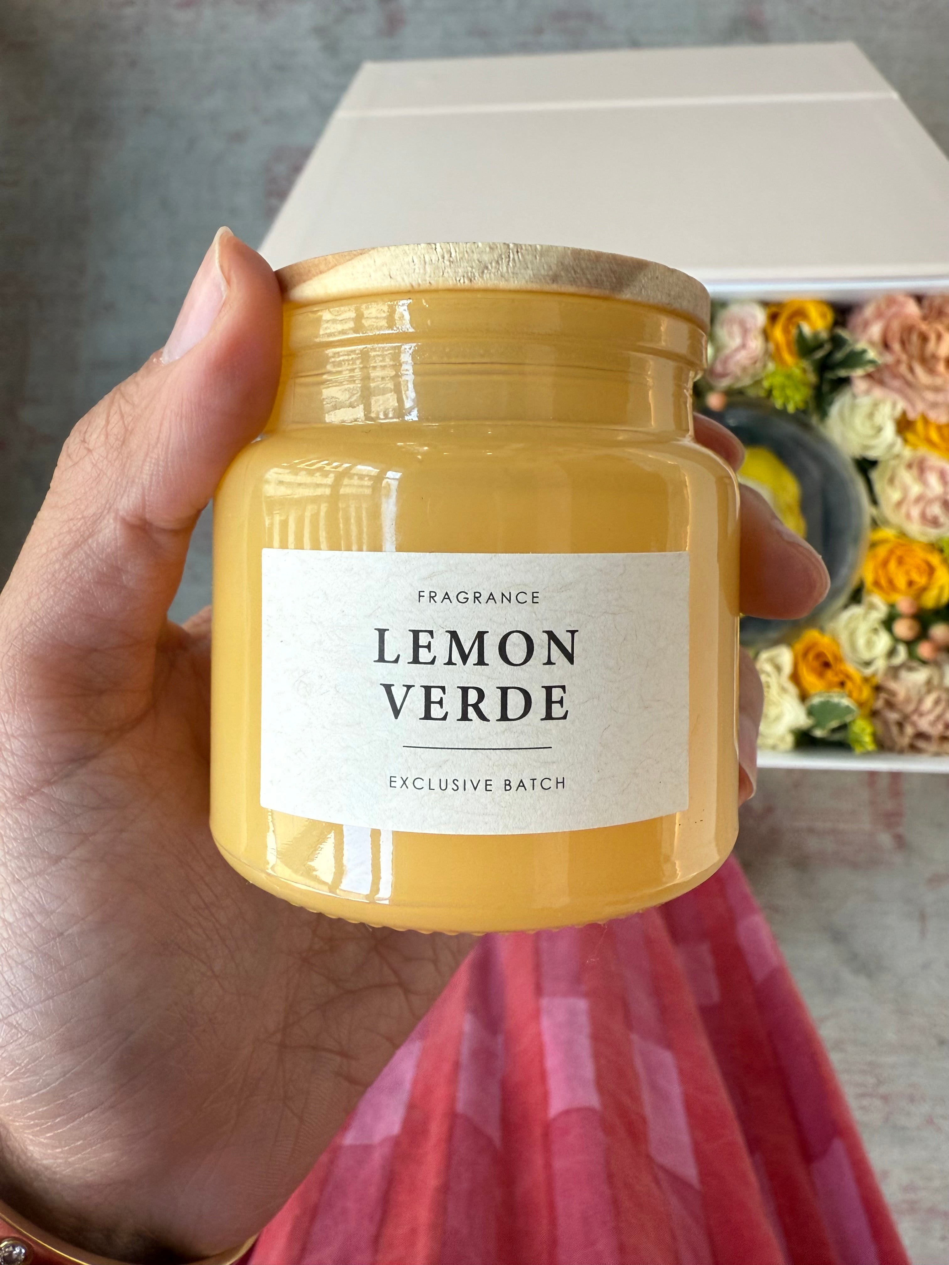 Yellow Candle Cupcake Combo Gift Parcel