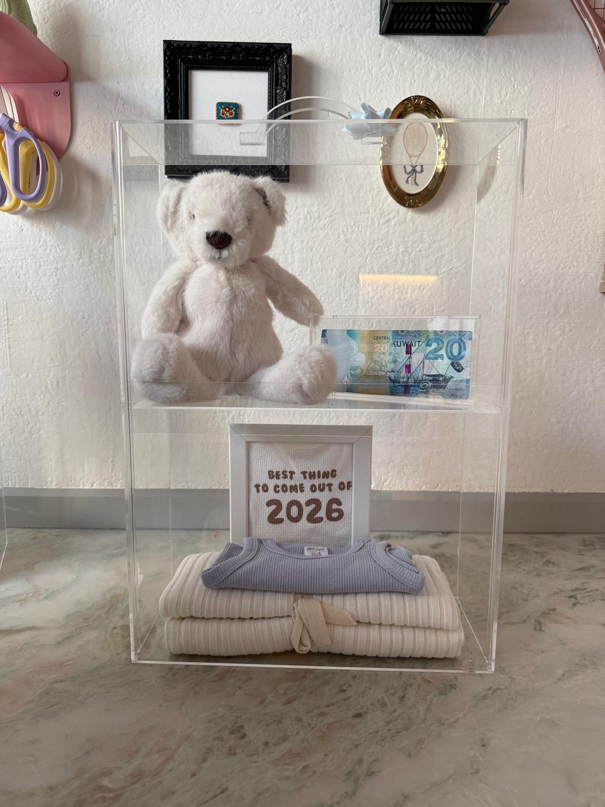 Baby Boy Deluxe Newborn Box (with Cash)