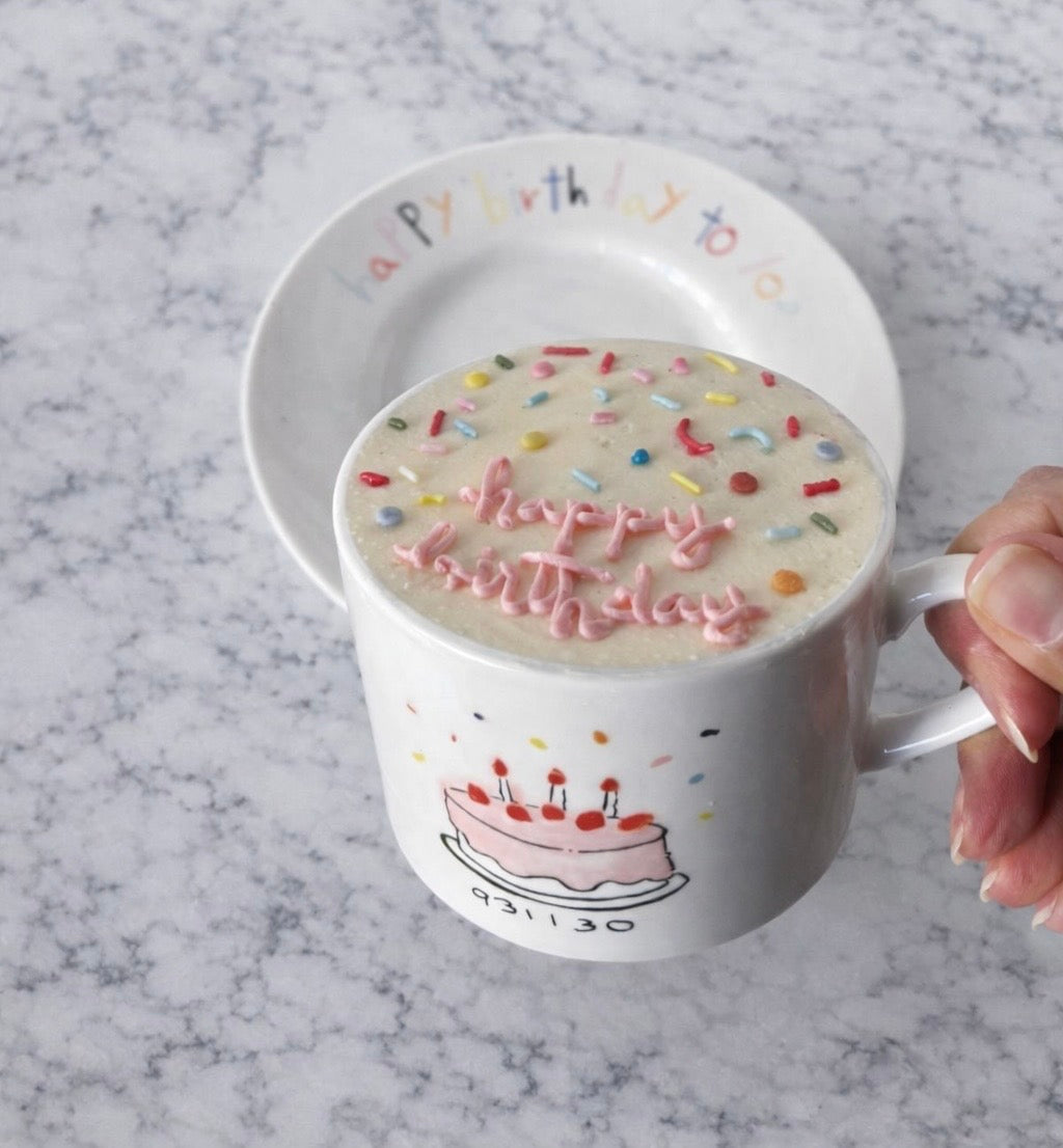 Sprinkles Birthday Mug Cake Box