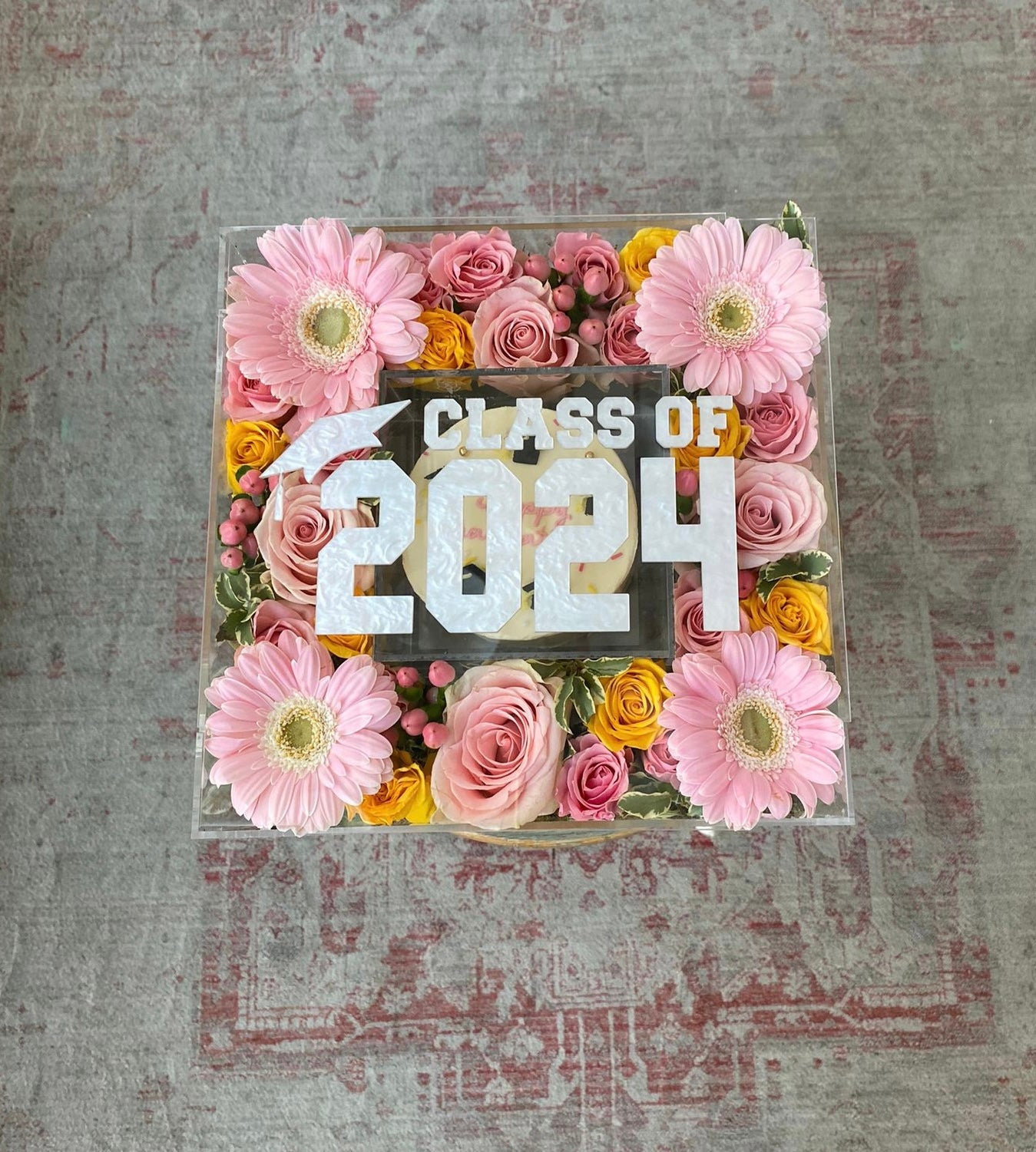 Class of 2024 Cake Bloom Box