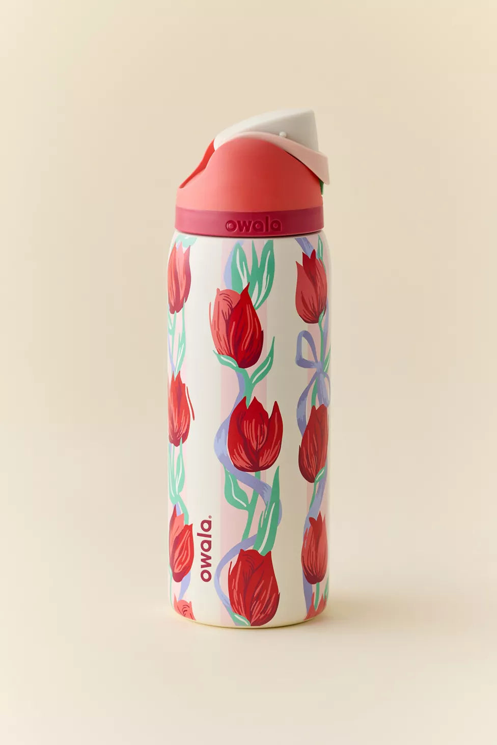 Owala Free Sip 32oz Water Bottle (Tulip Bouquet)
