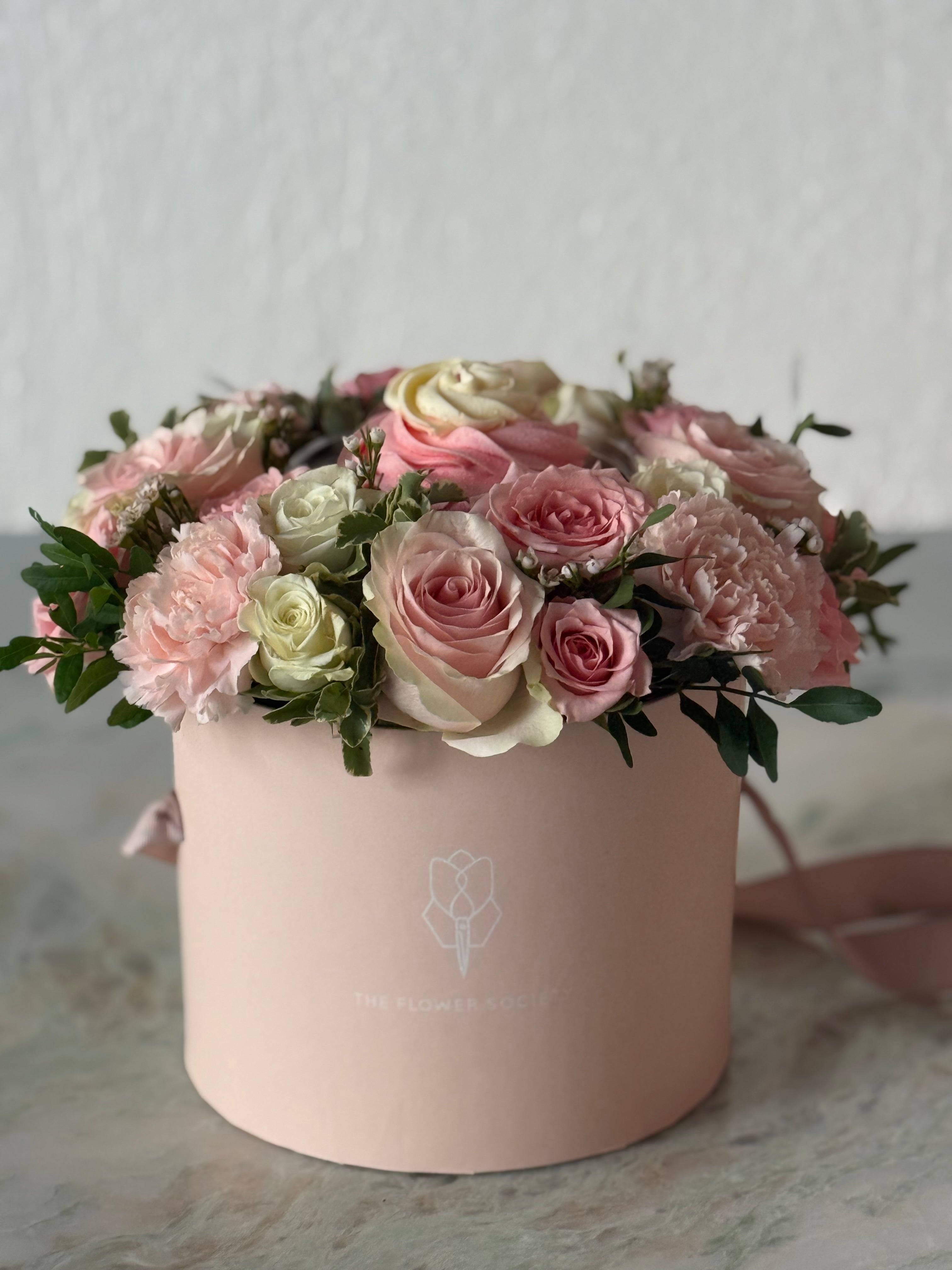 Pink Cupcake Hatbox