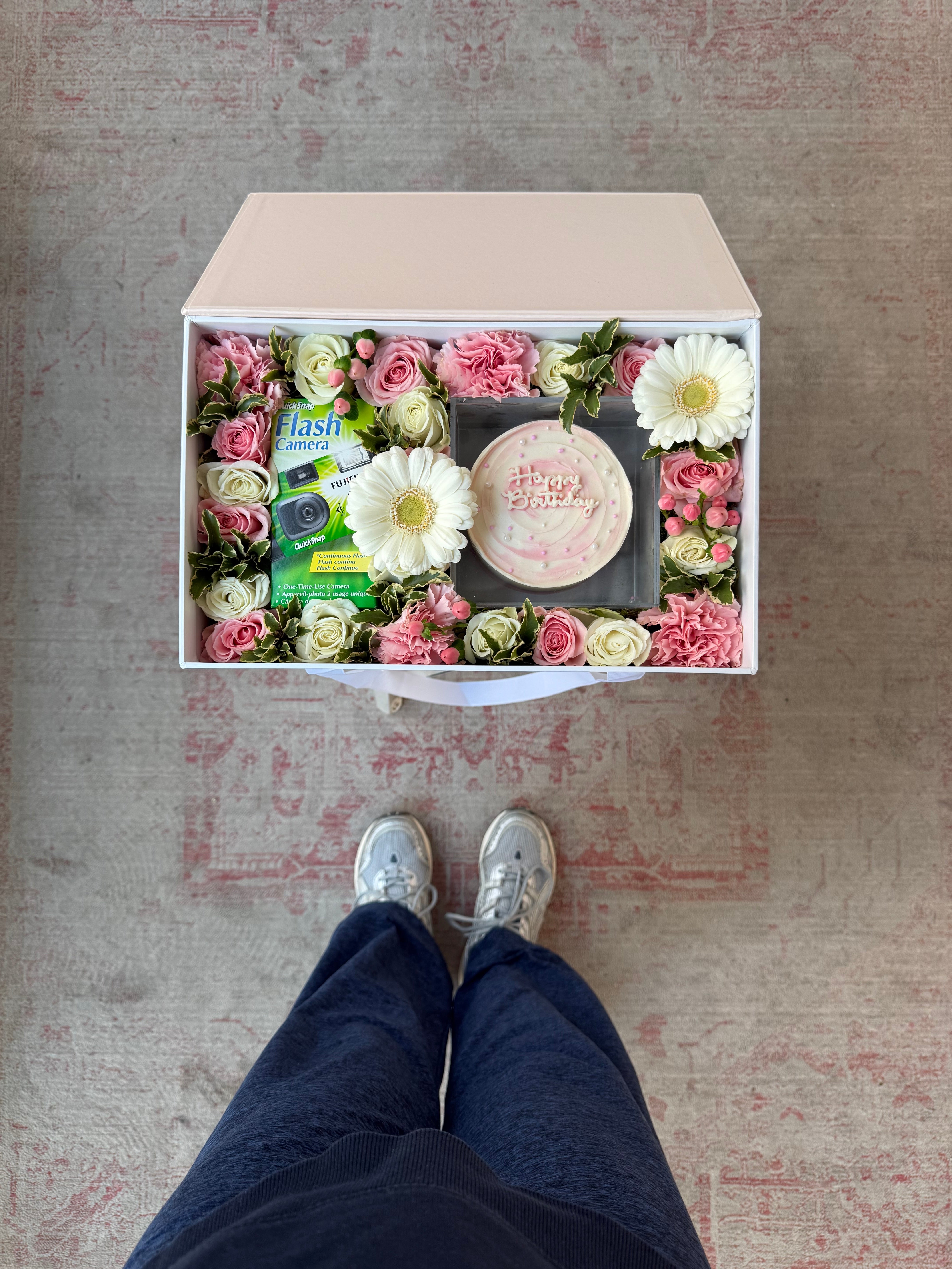 Fujifilm Camera & Cake Parcel