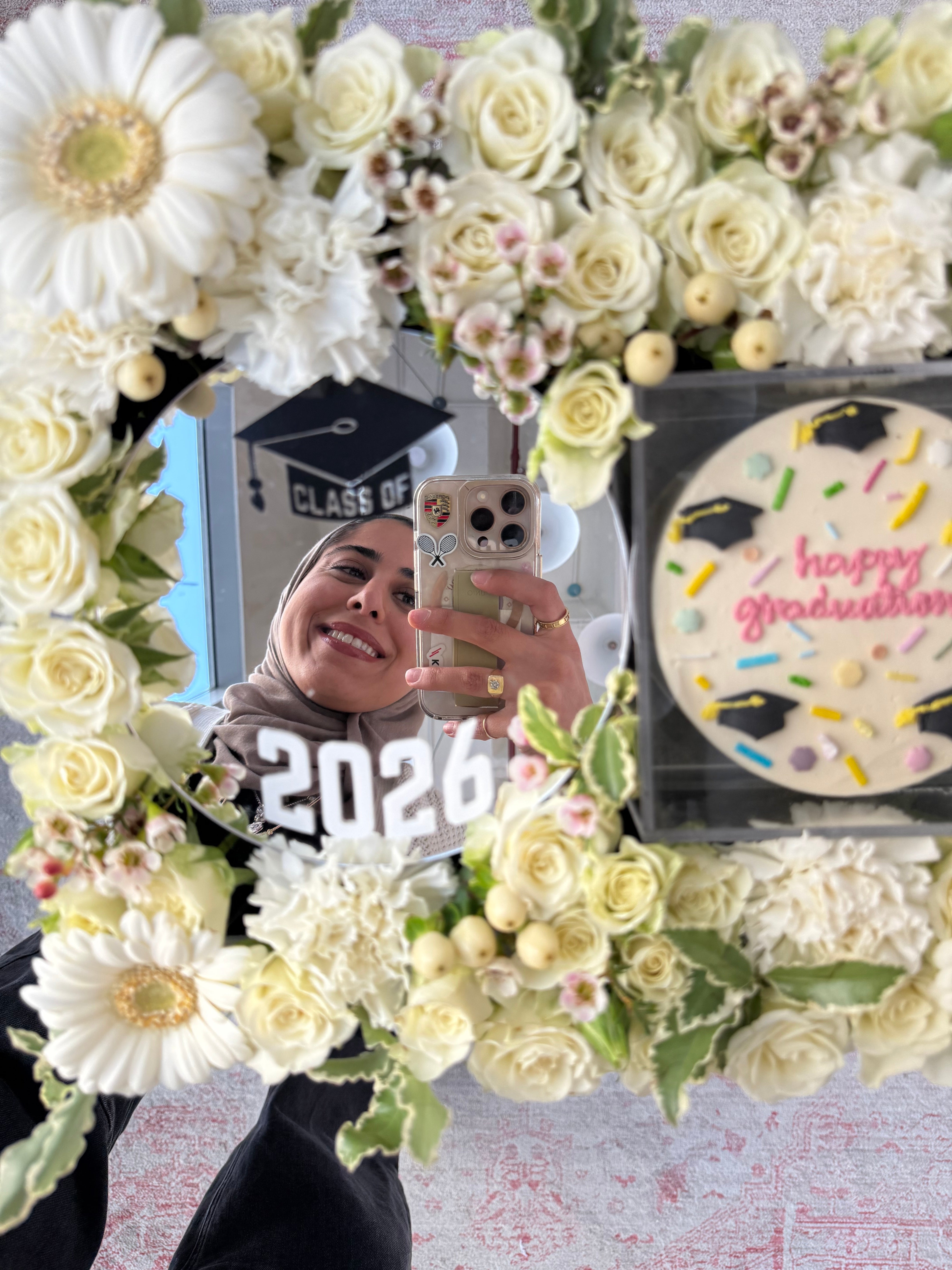 Graduation Tray w/ 2026 Mirror