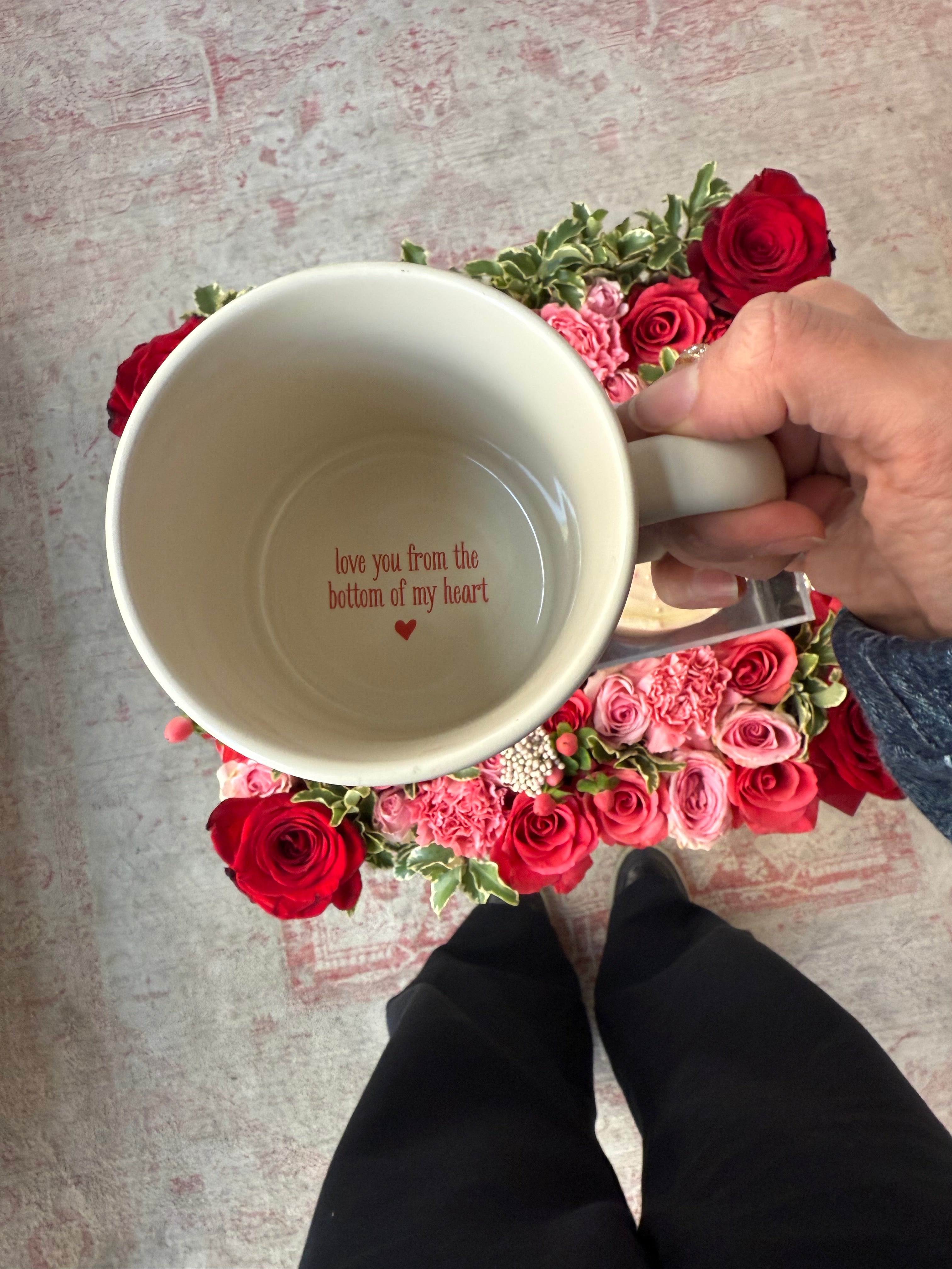 Bottom of My Heart Birthday Tray w/ Mug