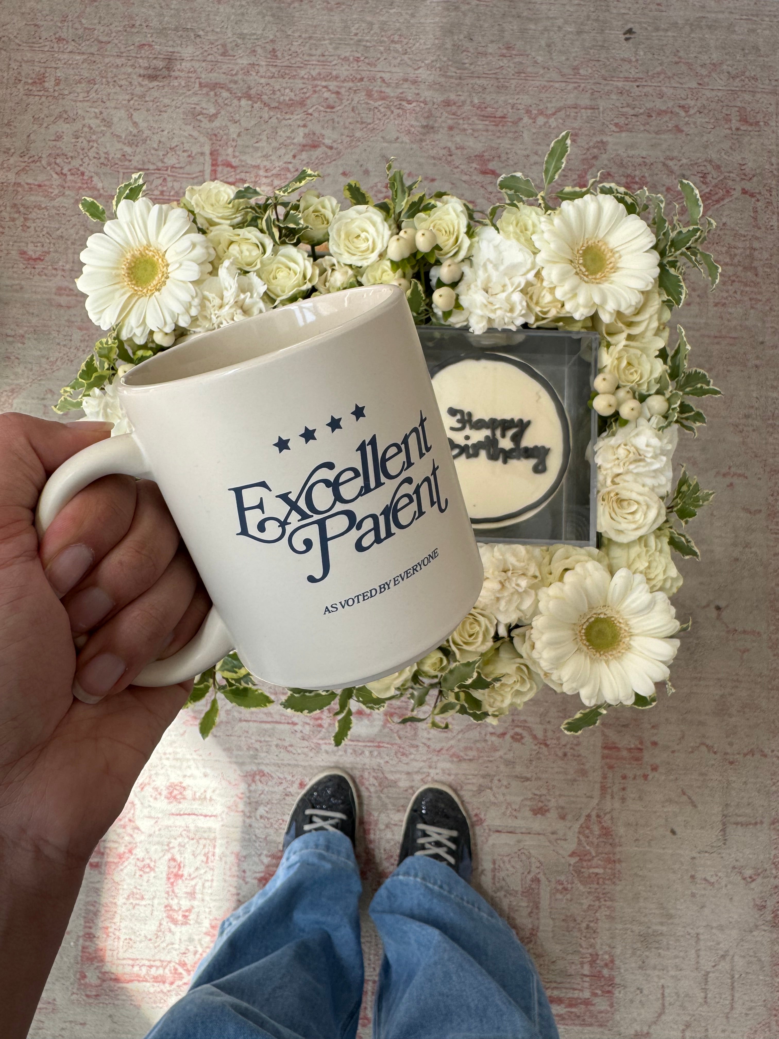 Excellent Parent Birthday Tray w/ Mug