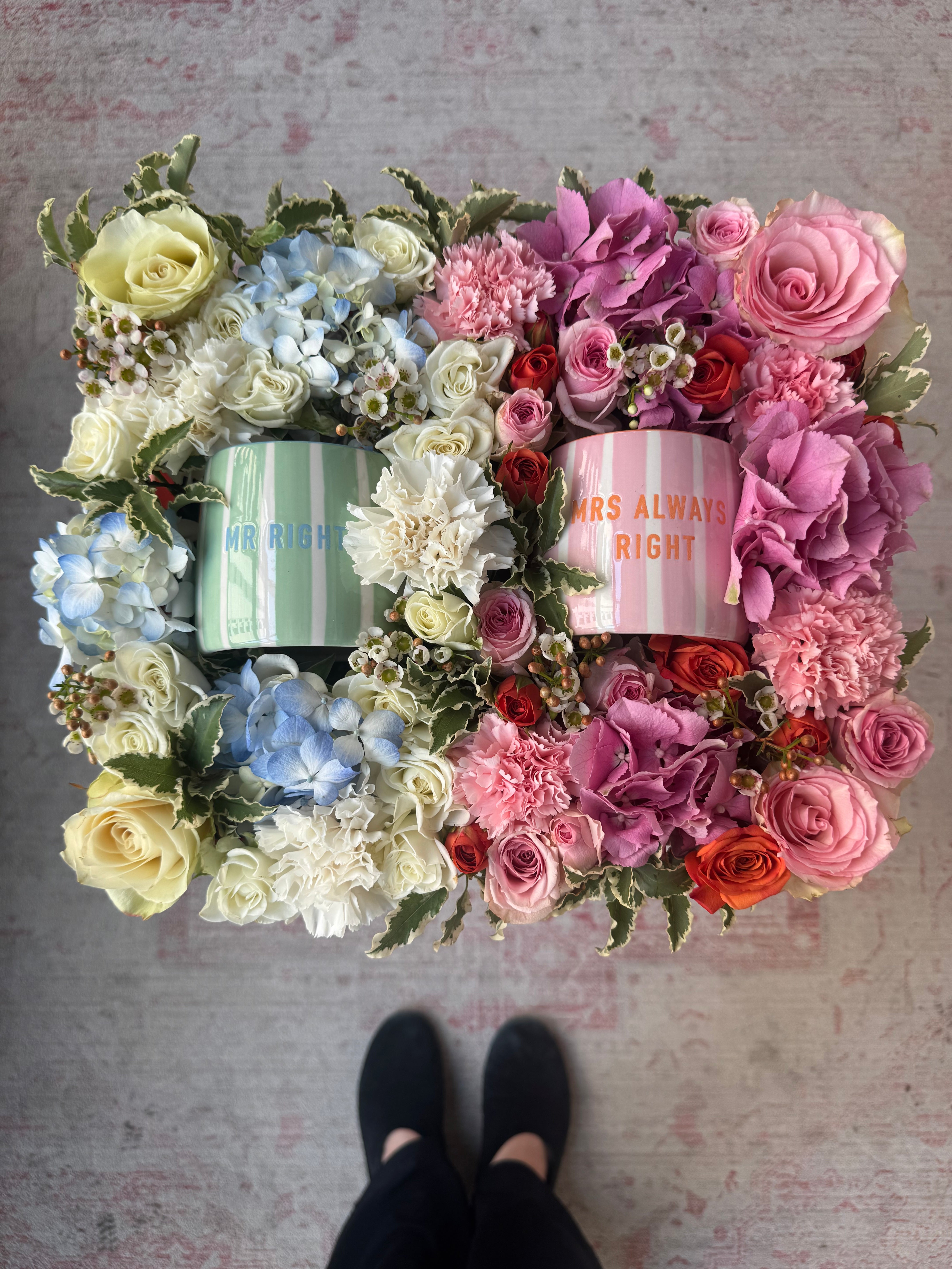 Always Right Couple Birthday Tray