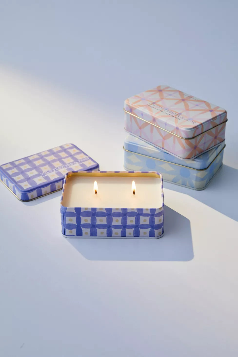 Wildflower & Fern Tin Candle