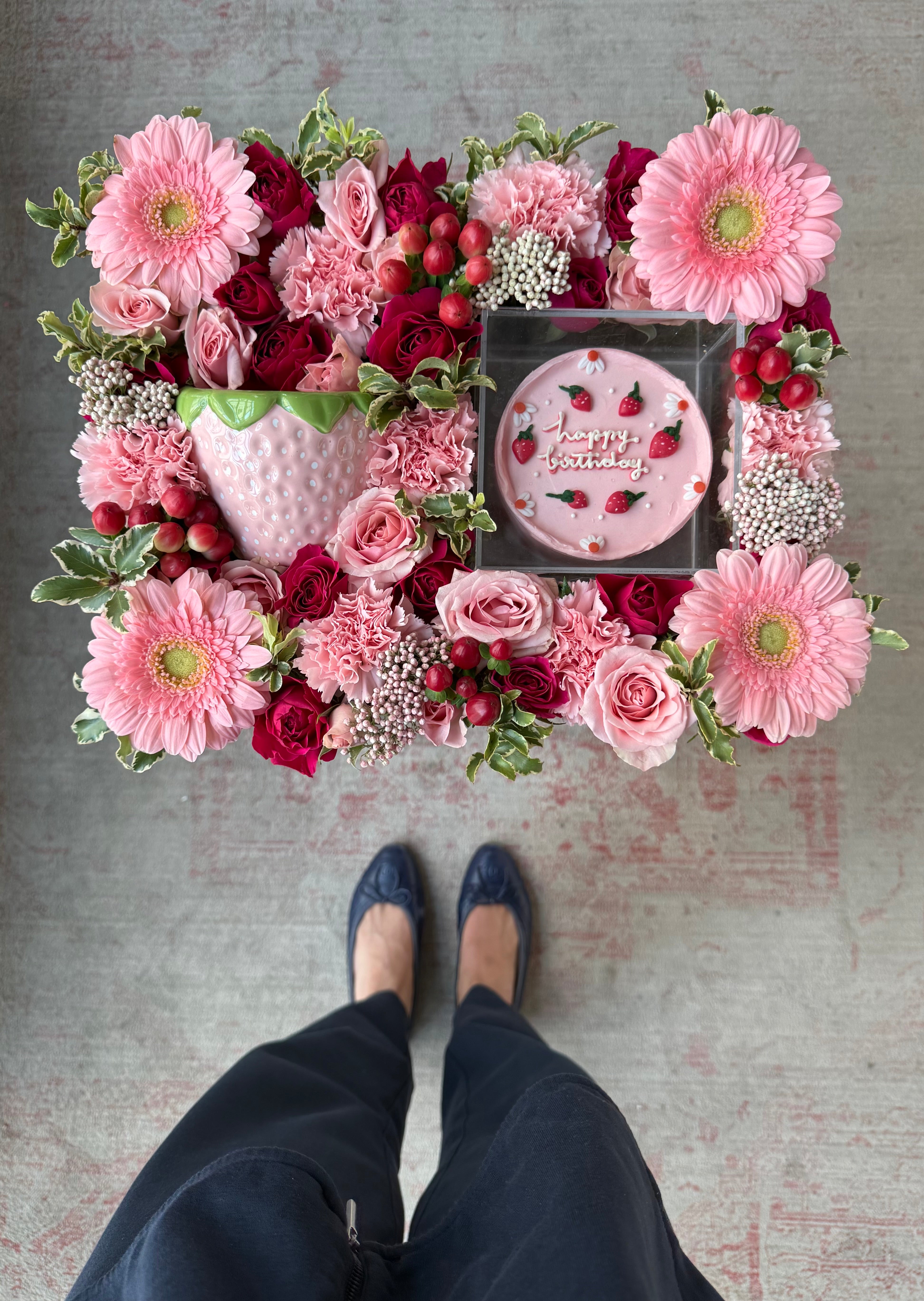 Summer Berry Birthday Tray