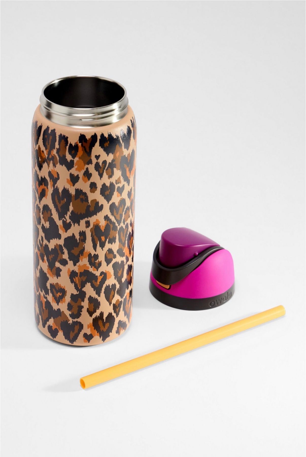 Owala Free Sip 32oz Water Bottle (Leopard Sip)