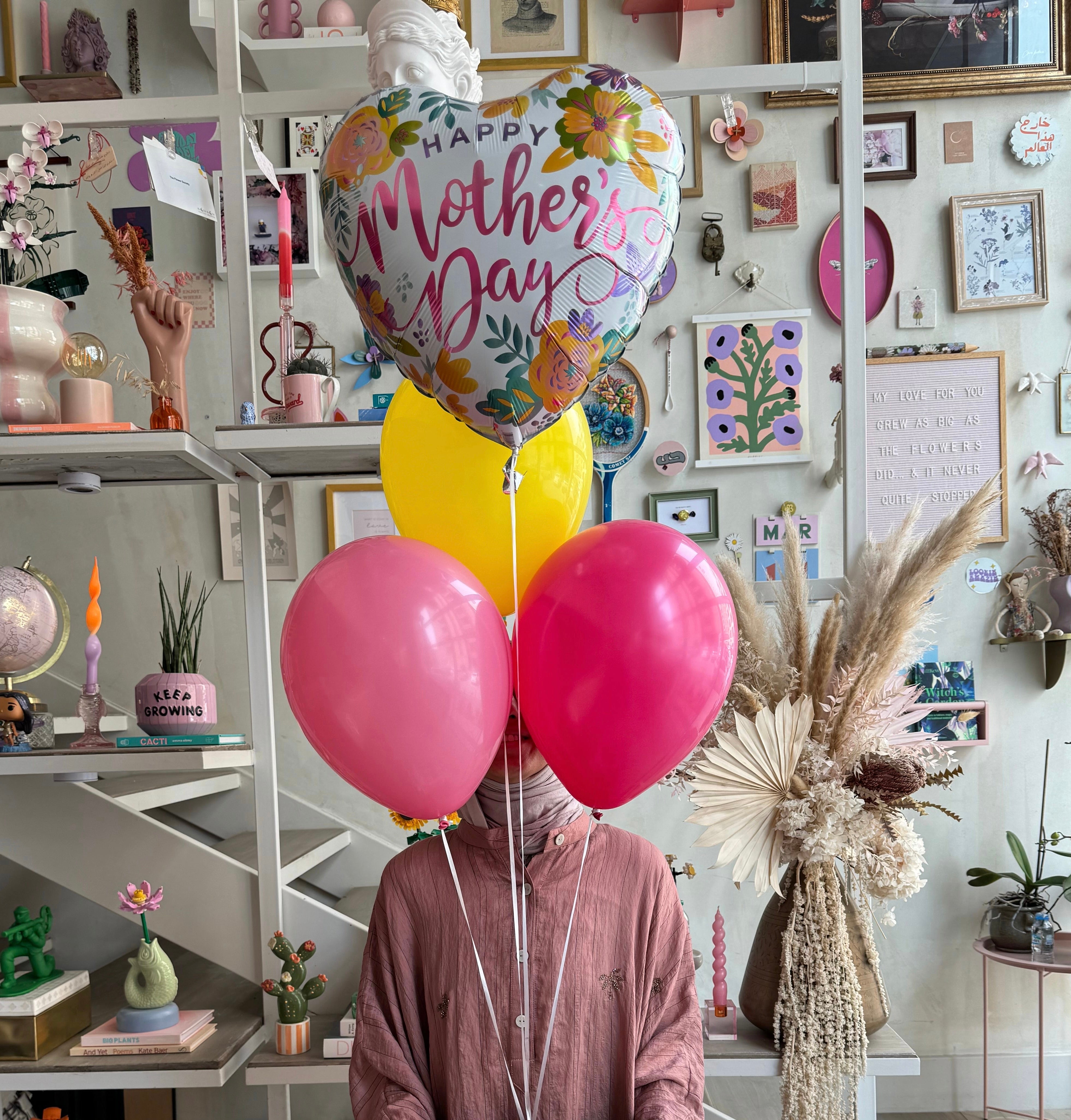 Mother’s Day Foil + Latex Balloon Bundle