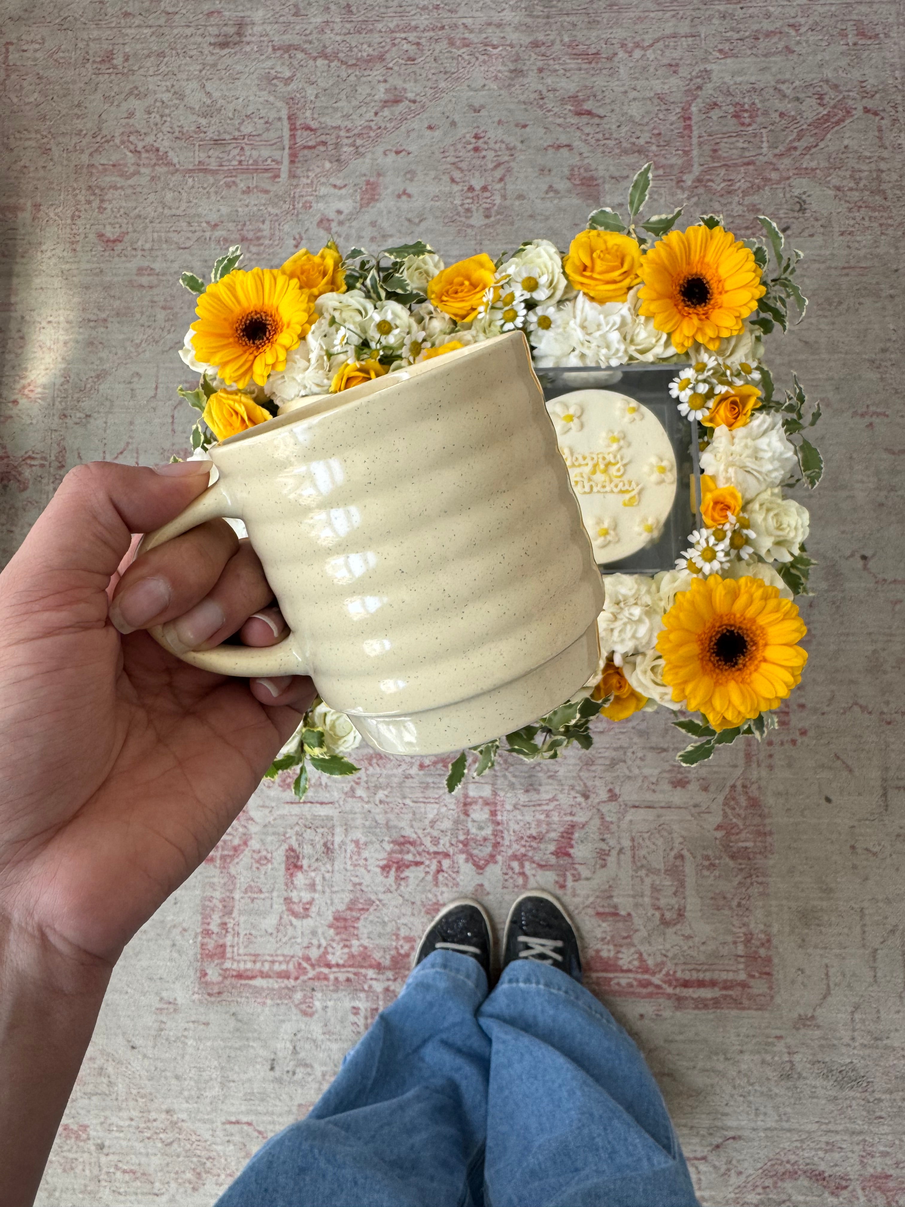 Sunshine Birthday Tray (w/ Mug)