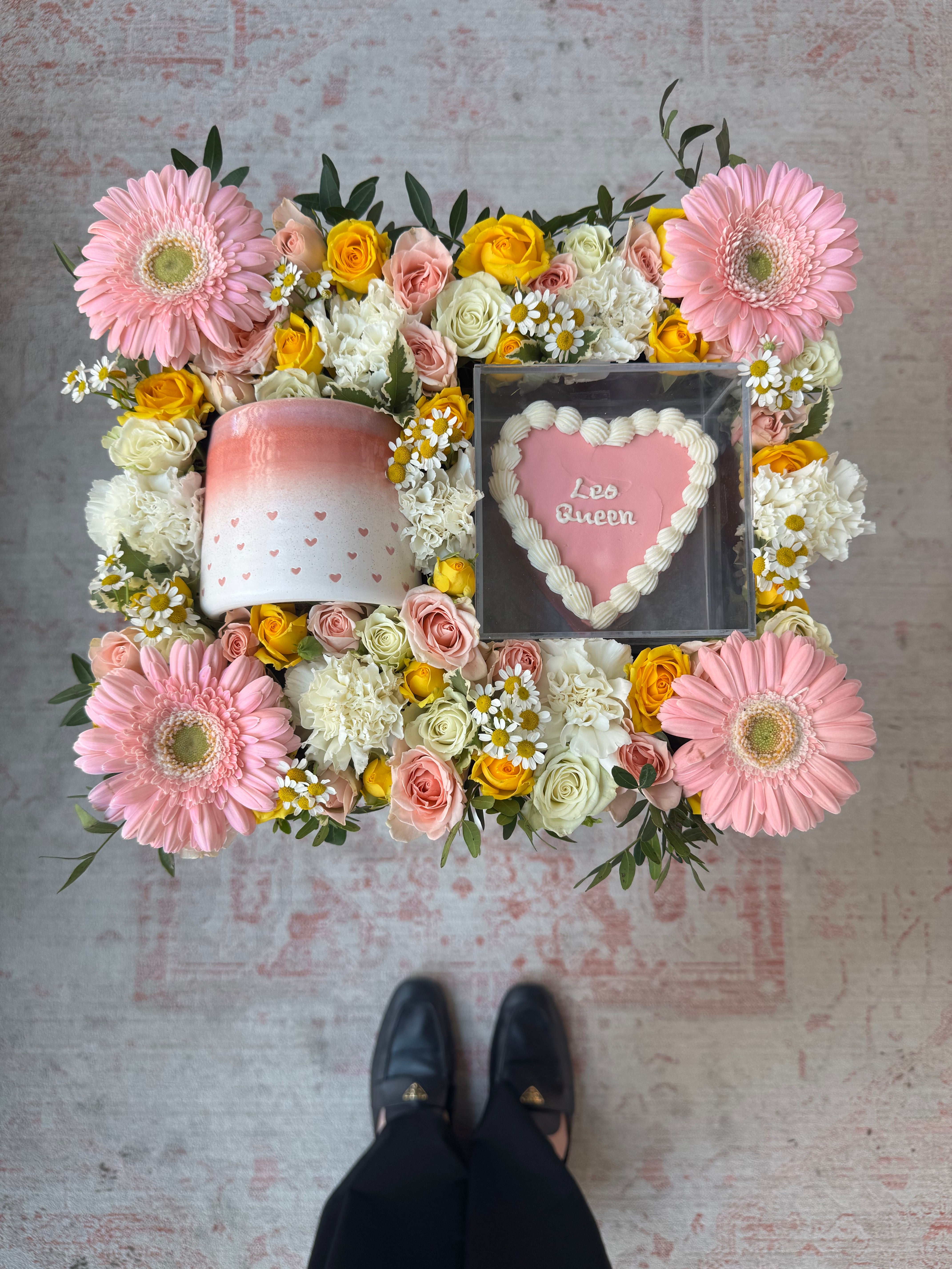 Leo Queen Tray (With Reactive Heart Mug)