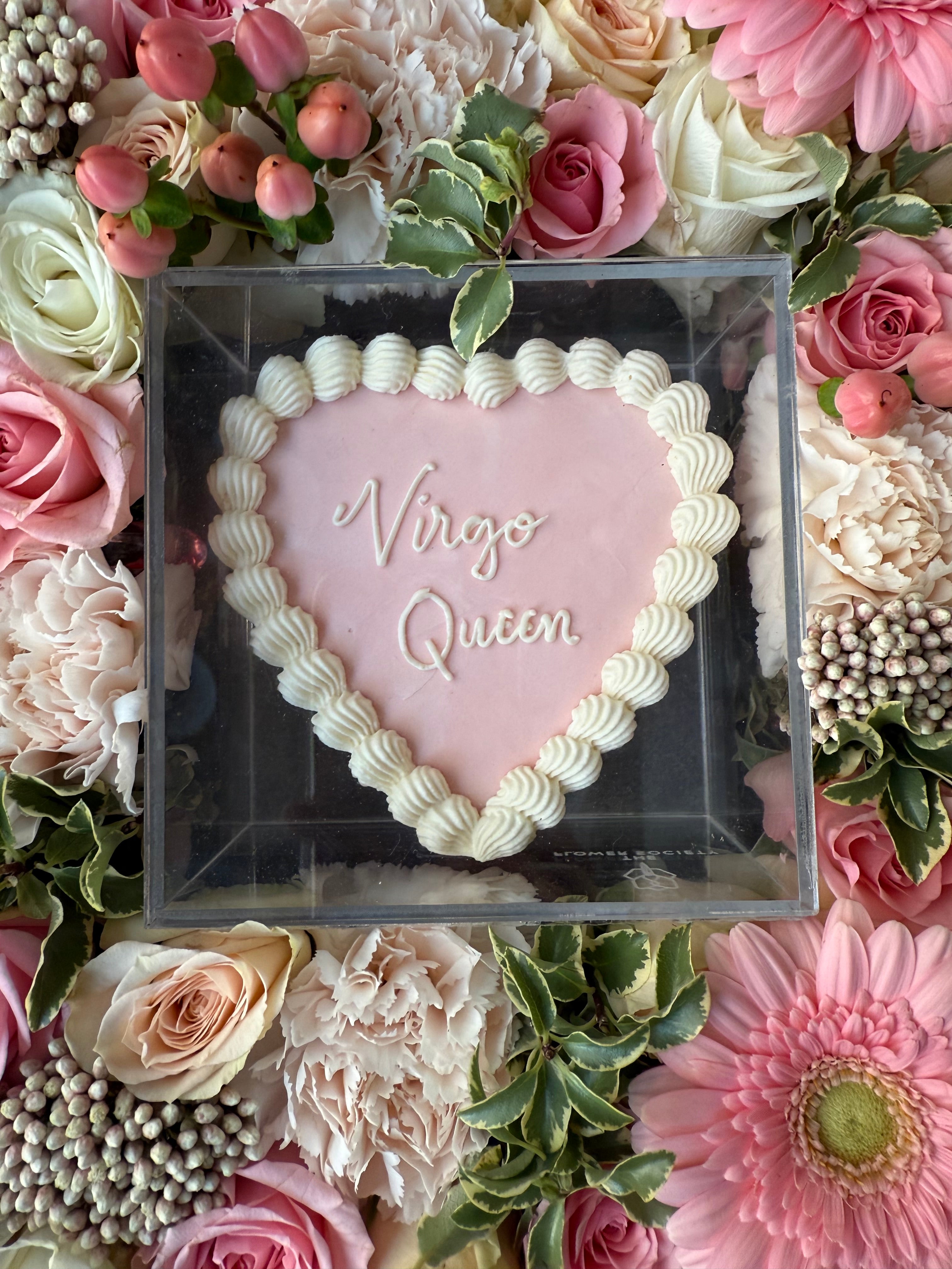 Virgo Queen Birthday Tray w/ Mug