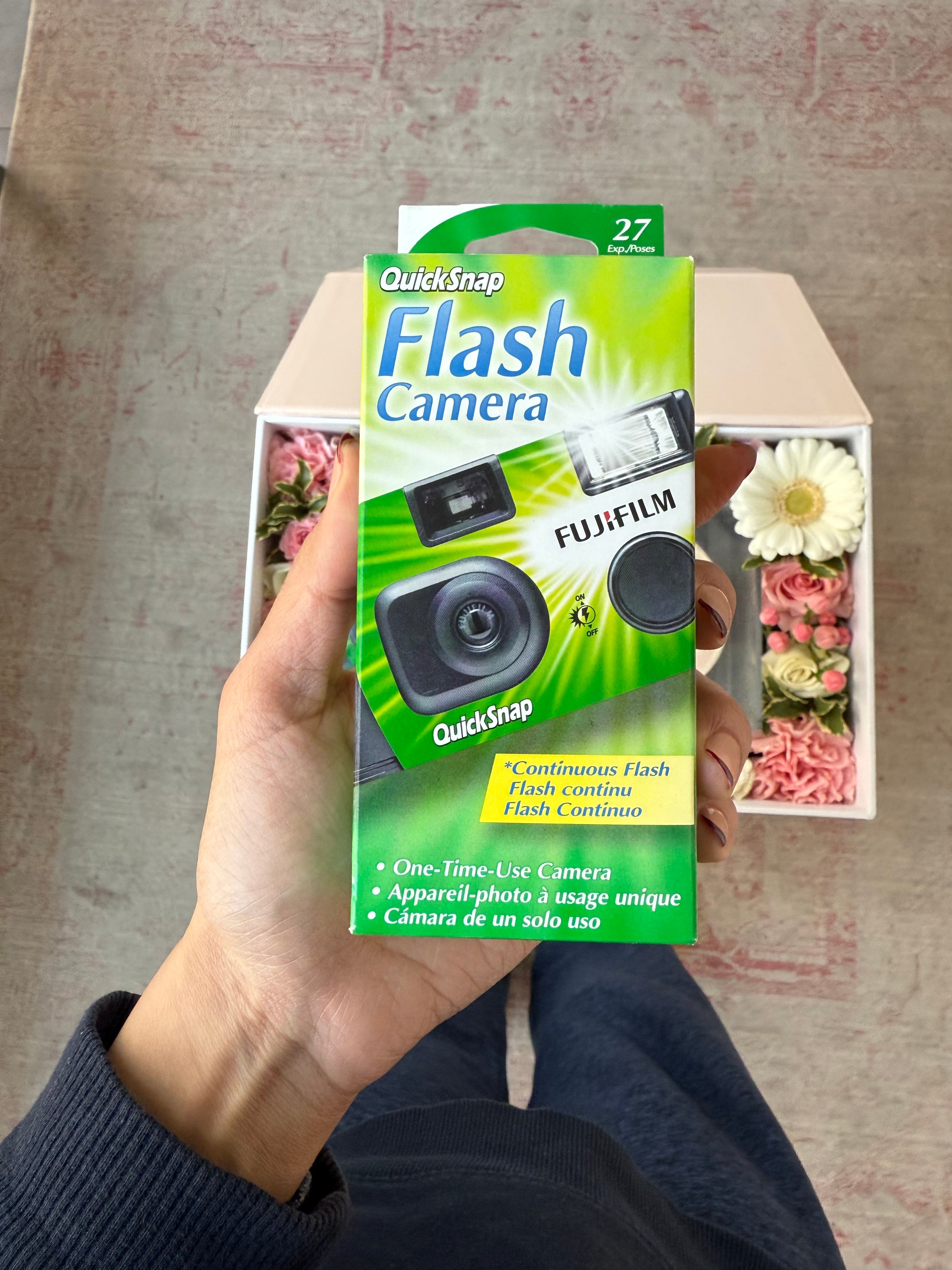 Fujifilm Camera & Cake Parcel