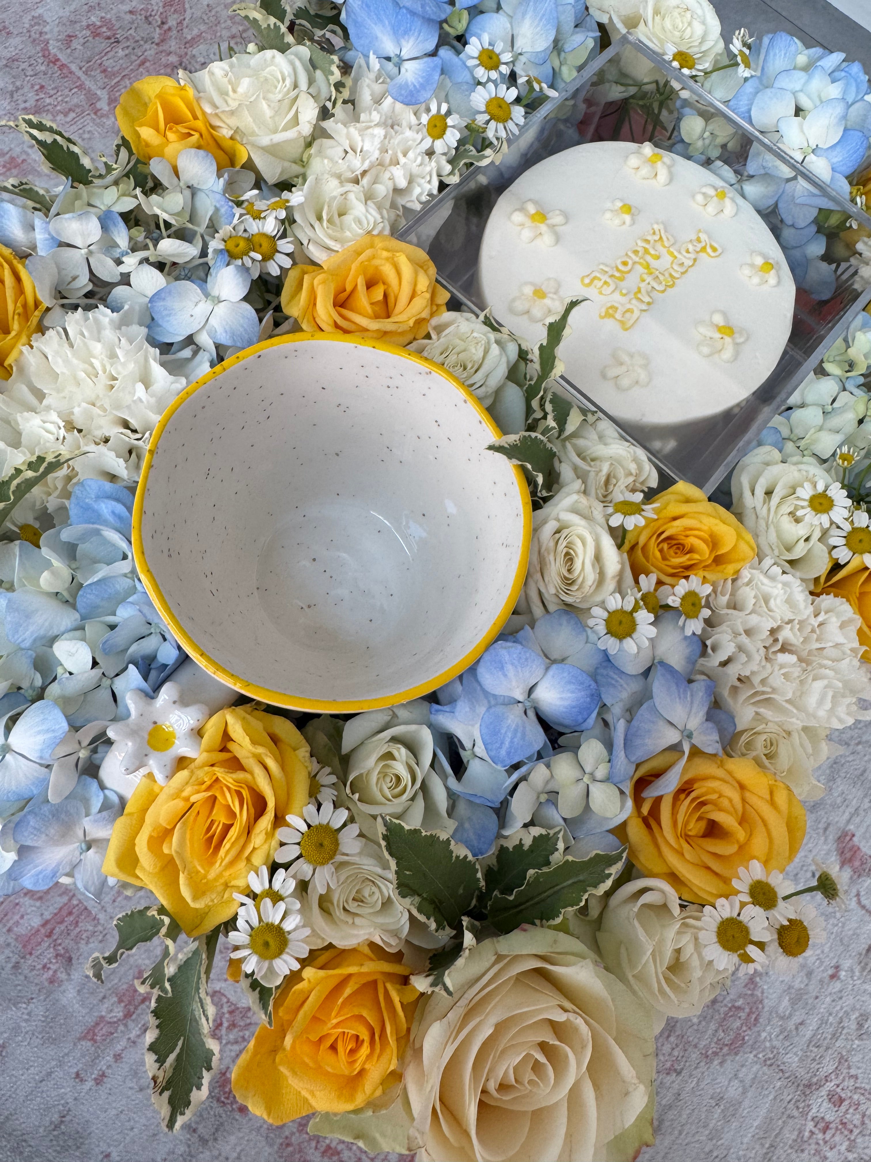 Daisy Crush Mug Birthday Tray