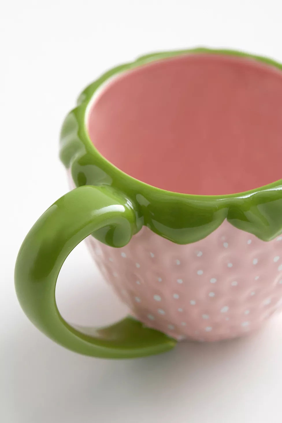 Pink Strawberry Mug