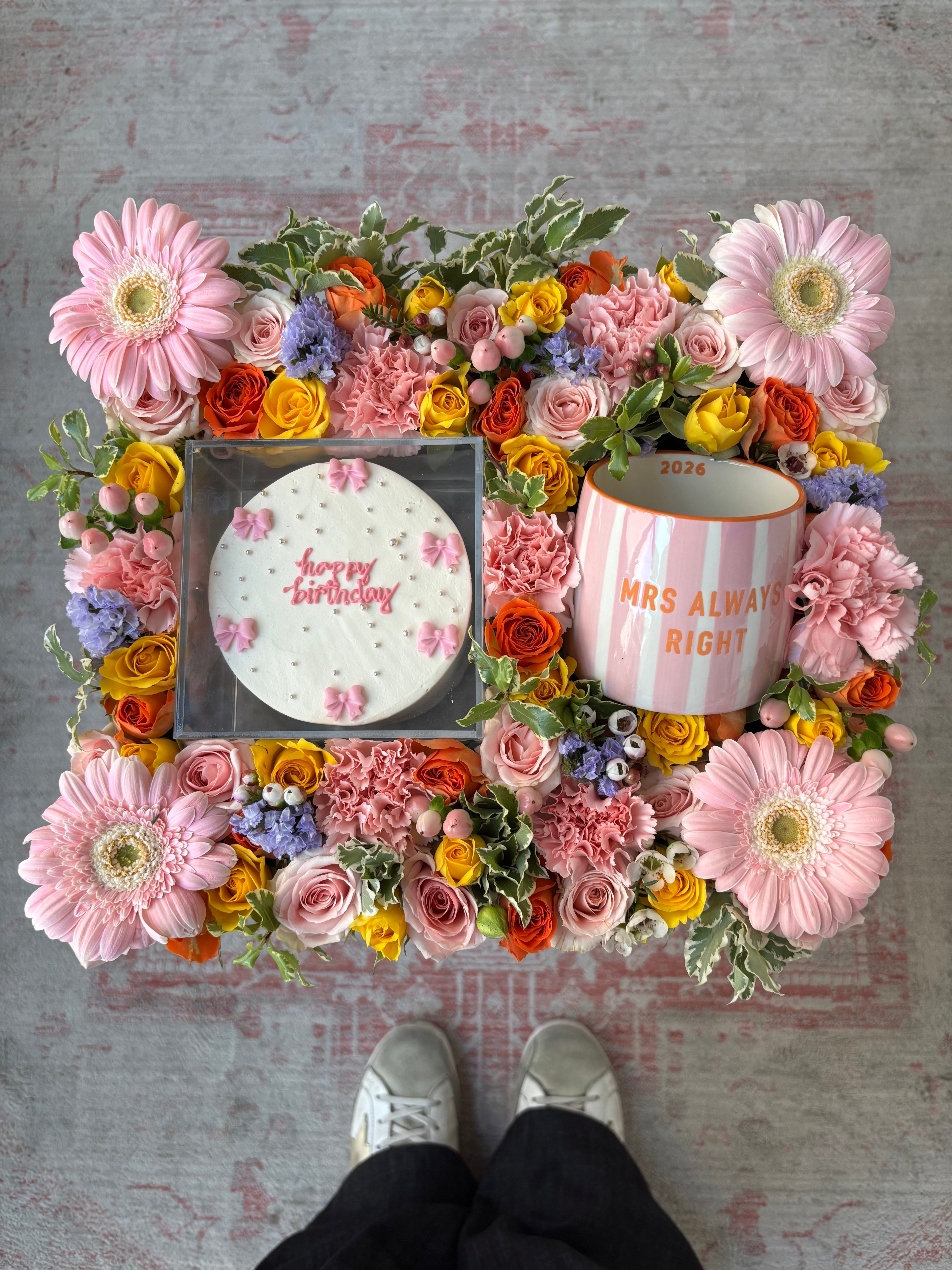 Mrs Always Right Birthday Tray