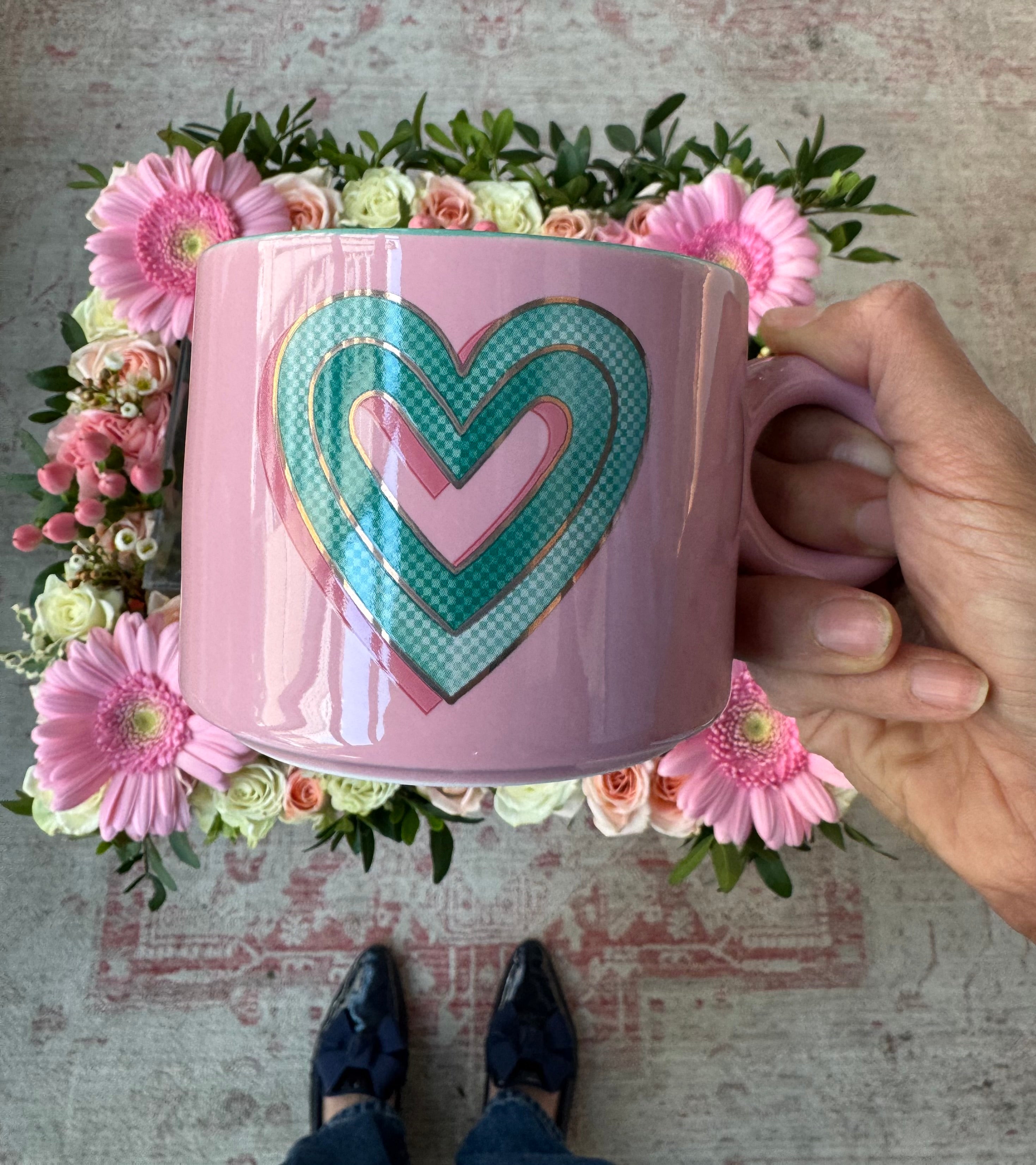 Bottom of My Heart Birthday Tray w/ Mug