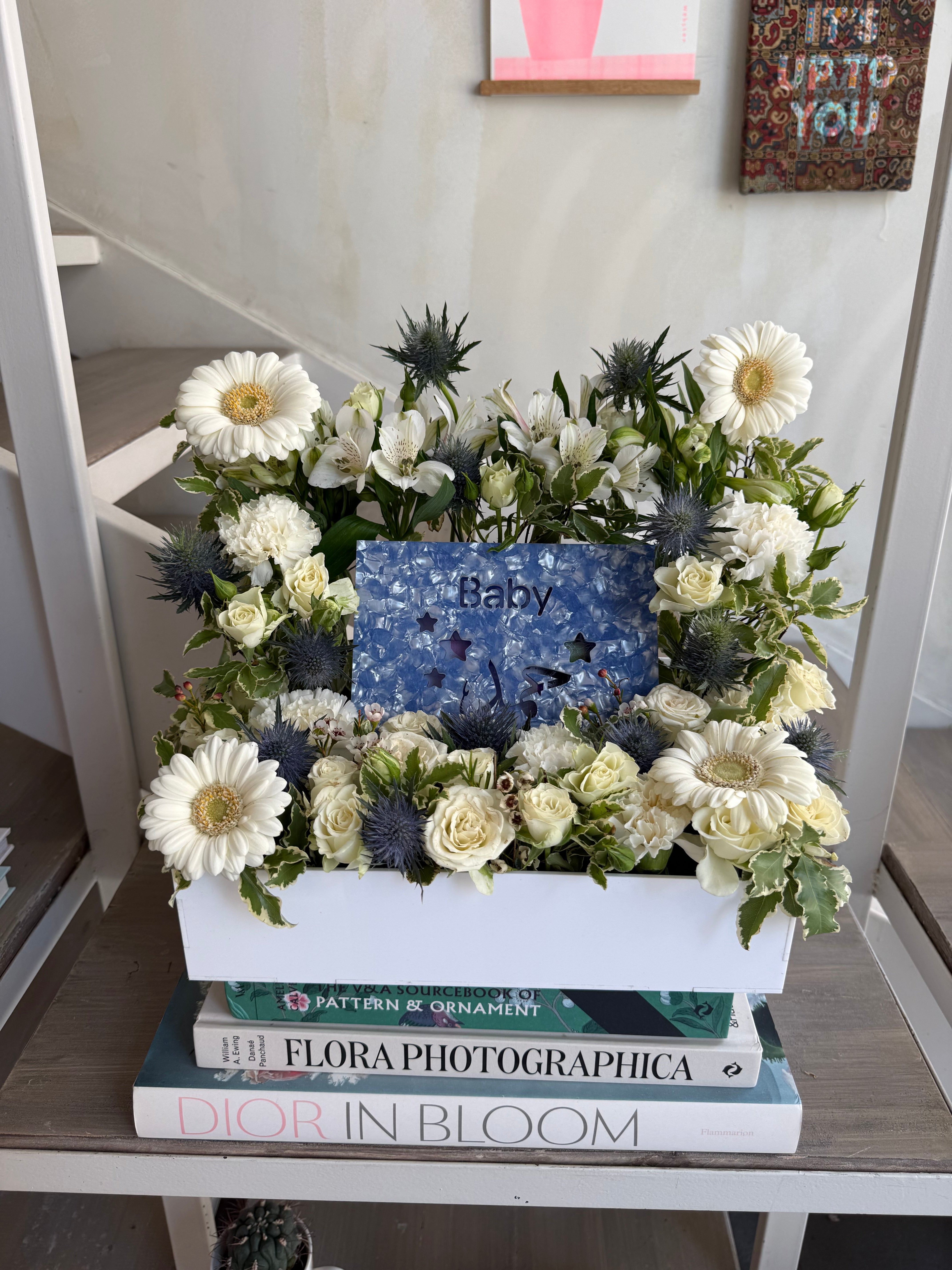 Customized Baby Boy Pearl Cash Tray