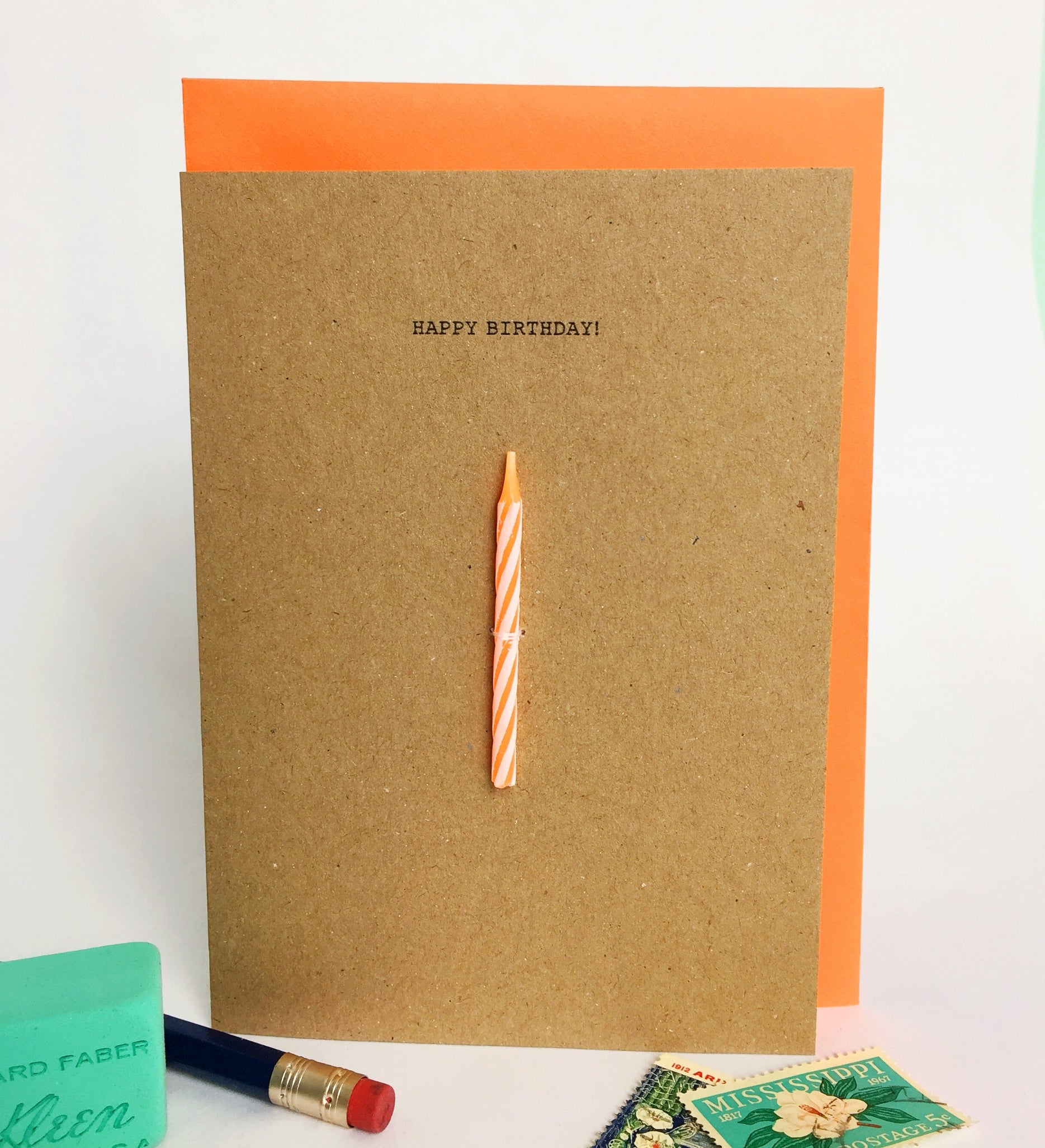 Happy Birthday Candle Card