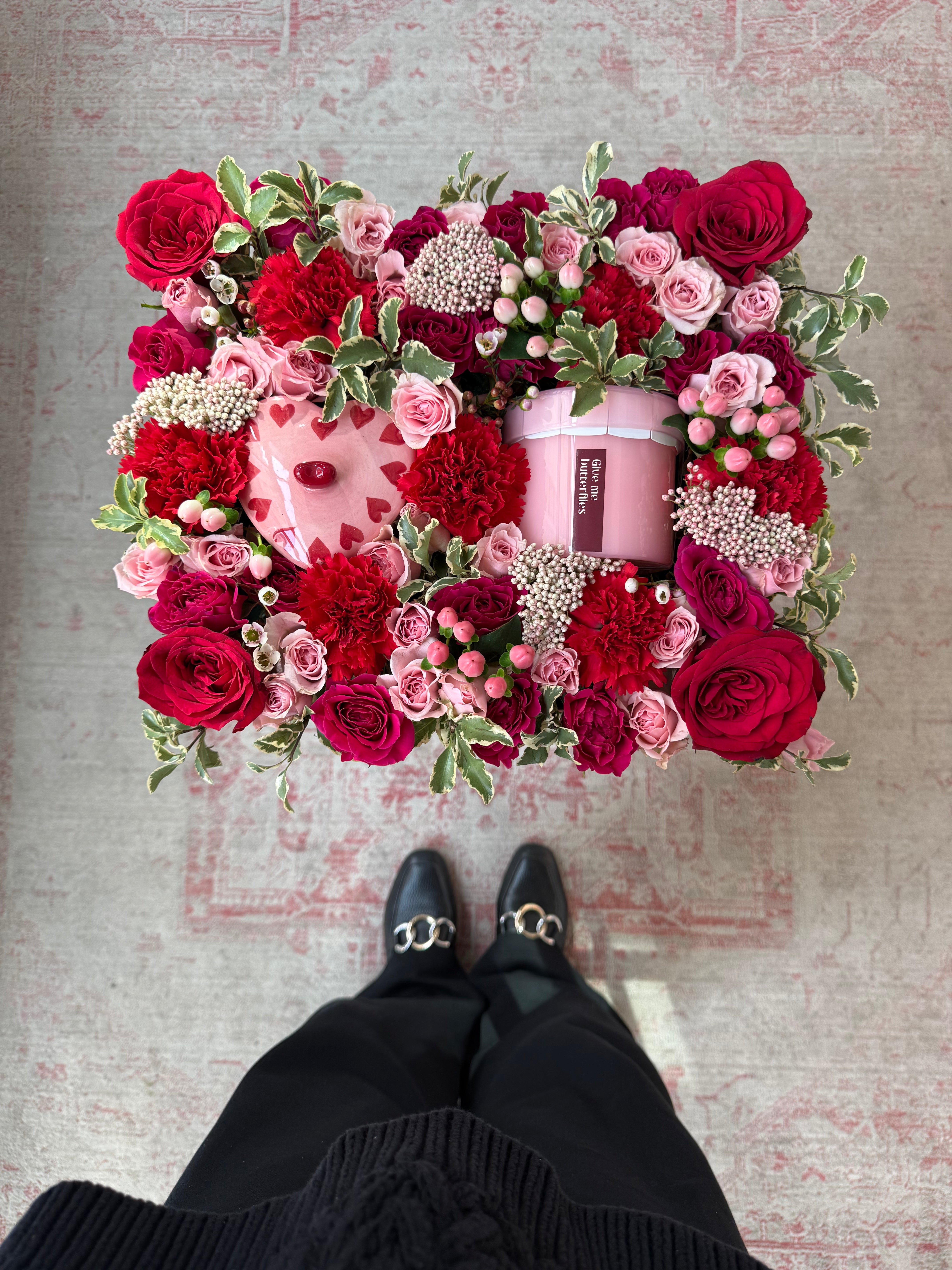 You Give Me Butterflies Tray