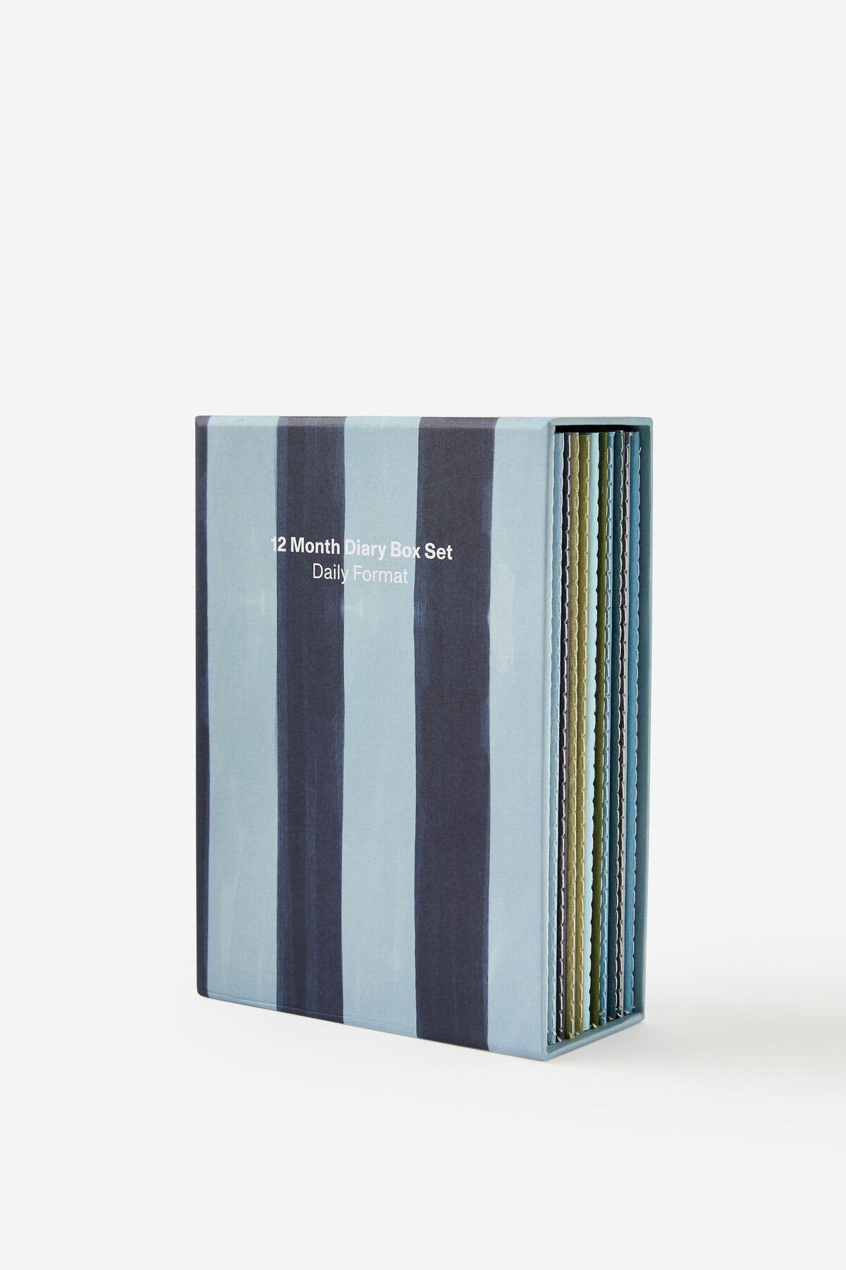 2026 12 Month Diary Box (Stripes)
