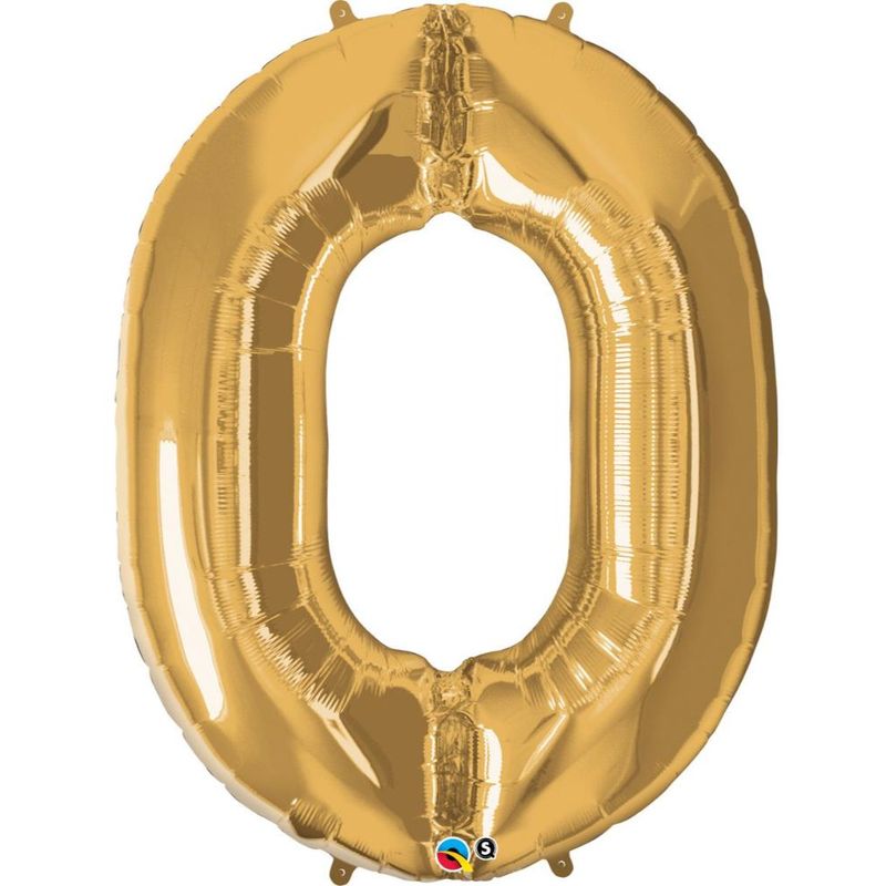 Number 0 Foil Balloon