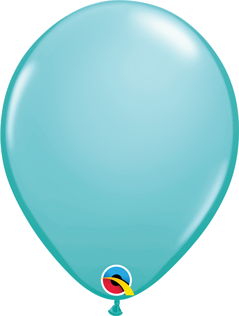 Caribbean Blue 11" Round Latex Balloon
