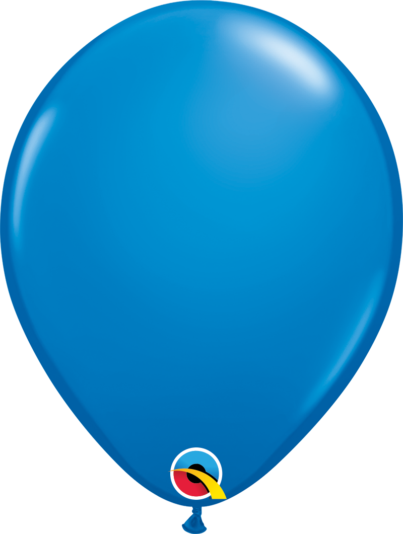 Dark Blue 11" Round Latex Balloon