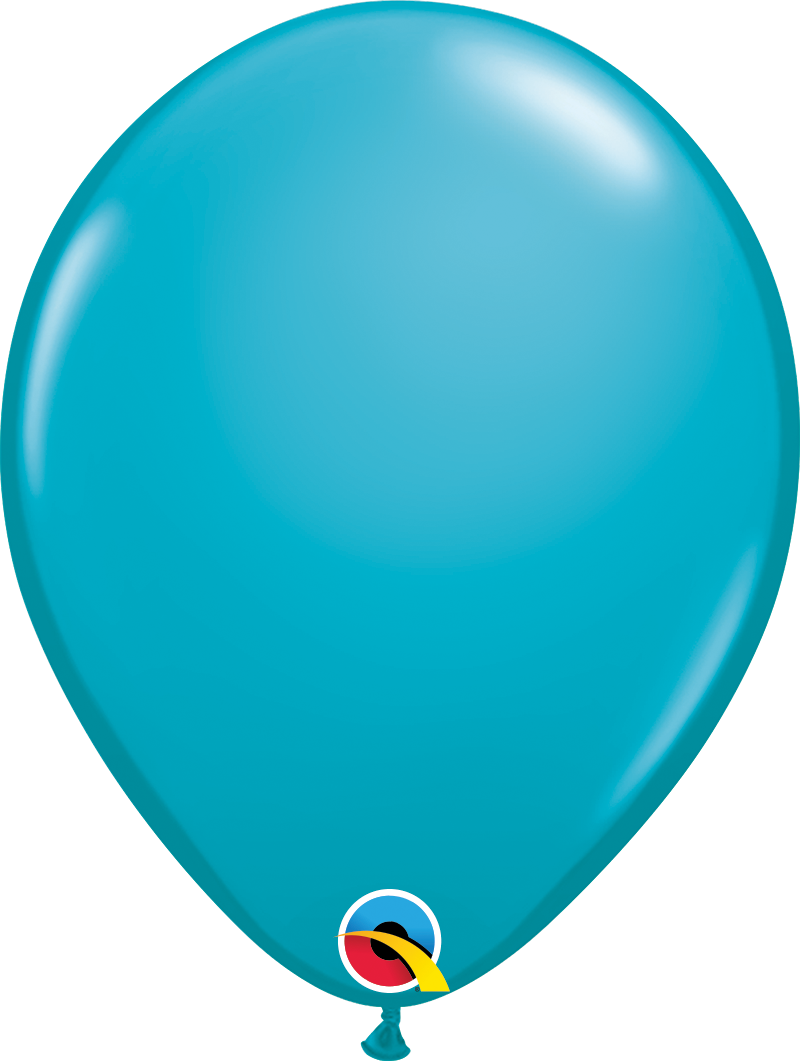 Tropical Teal 11" Round Latex Balloon