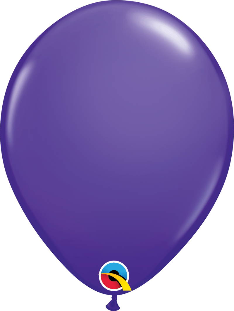Purple Violet 11" Round Latex Balloon