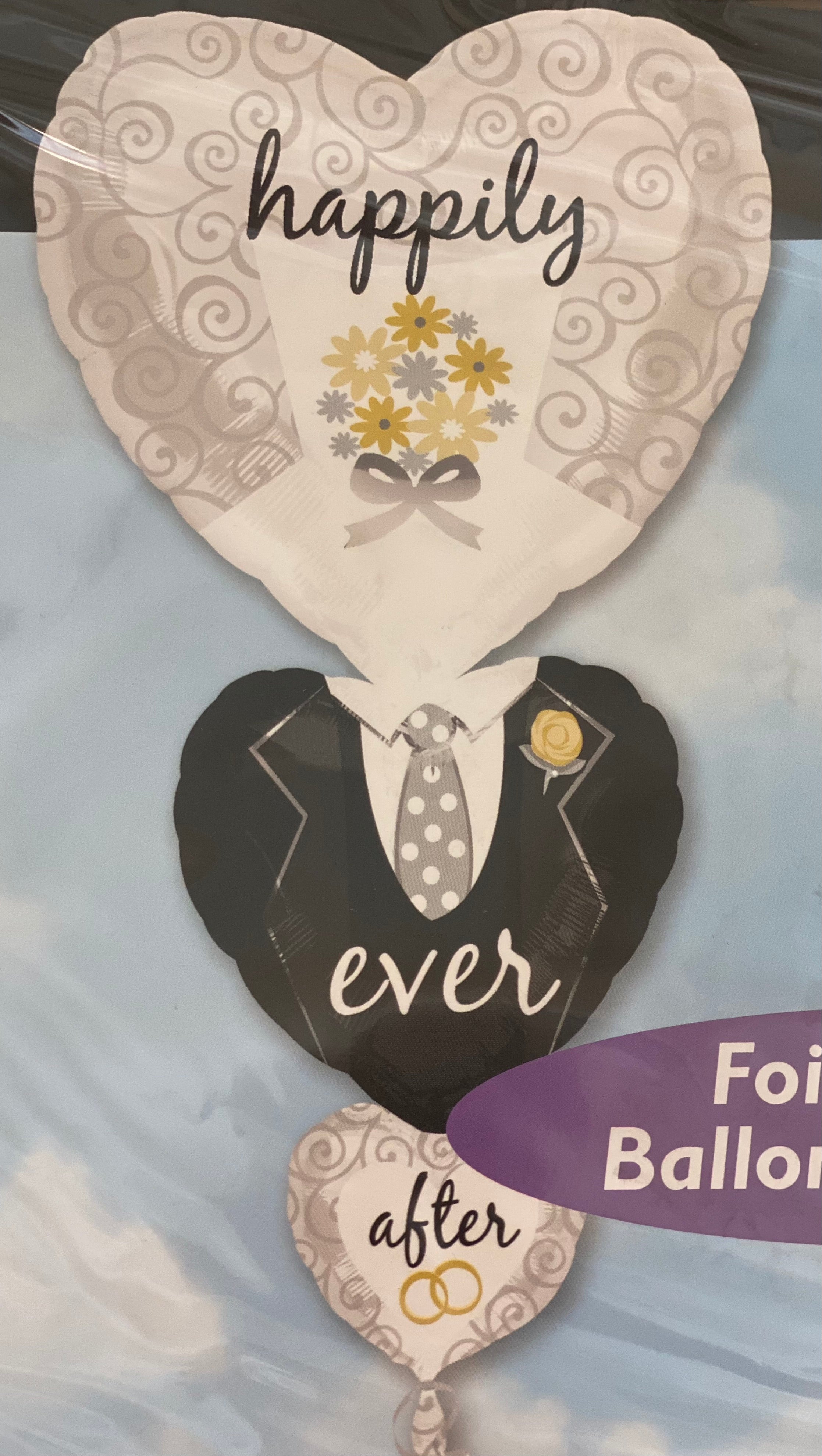 Happily Ever After SuperShape Foil Balloon
