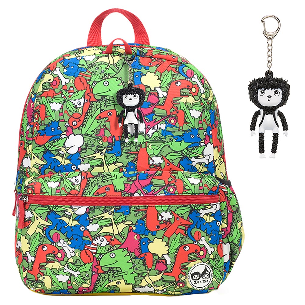 Junior Zip & Zoe Backpack Dino Multi