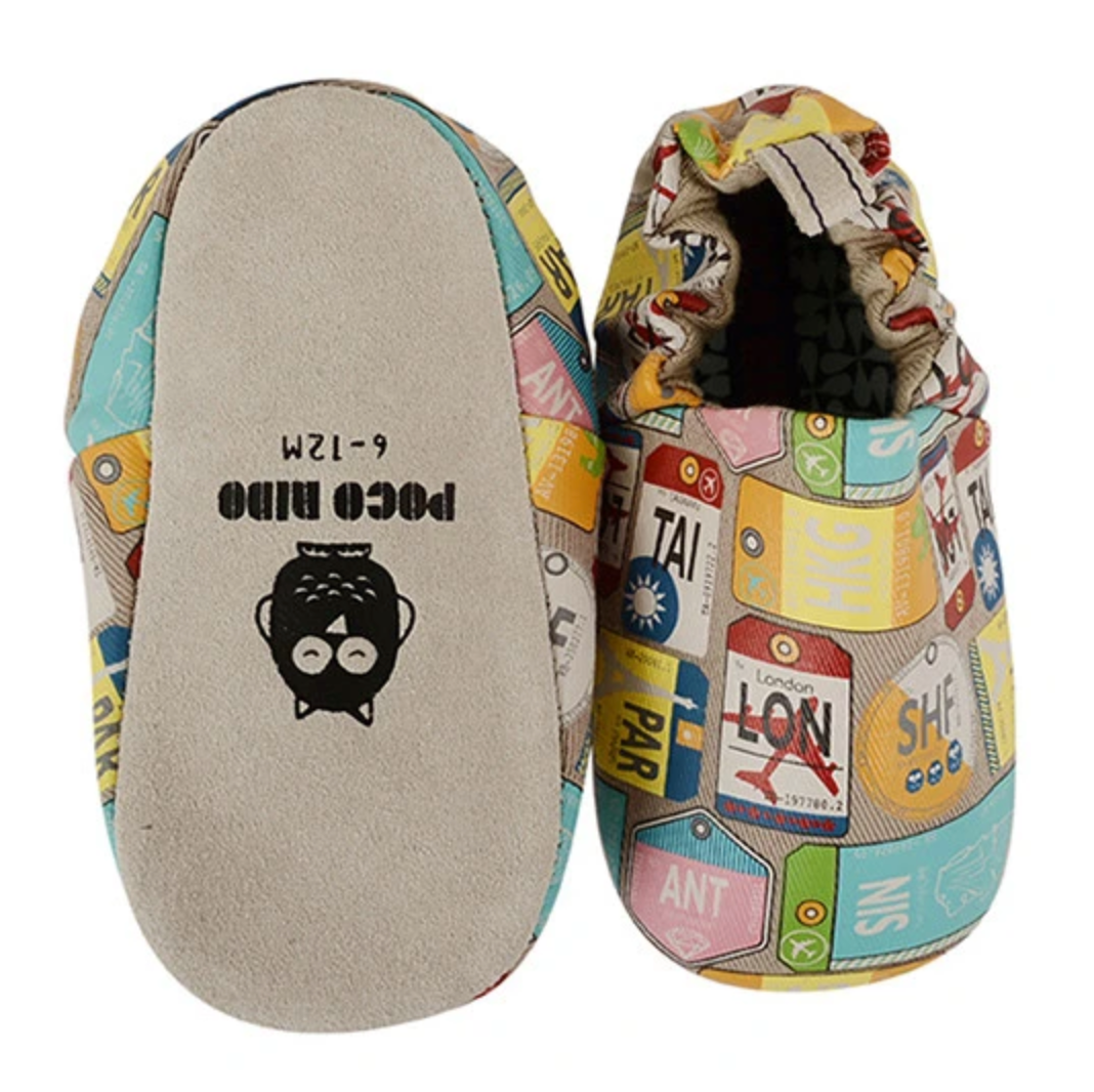 Travel Print Mini Shoes