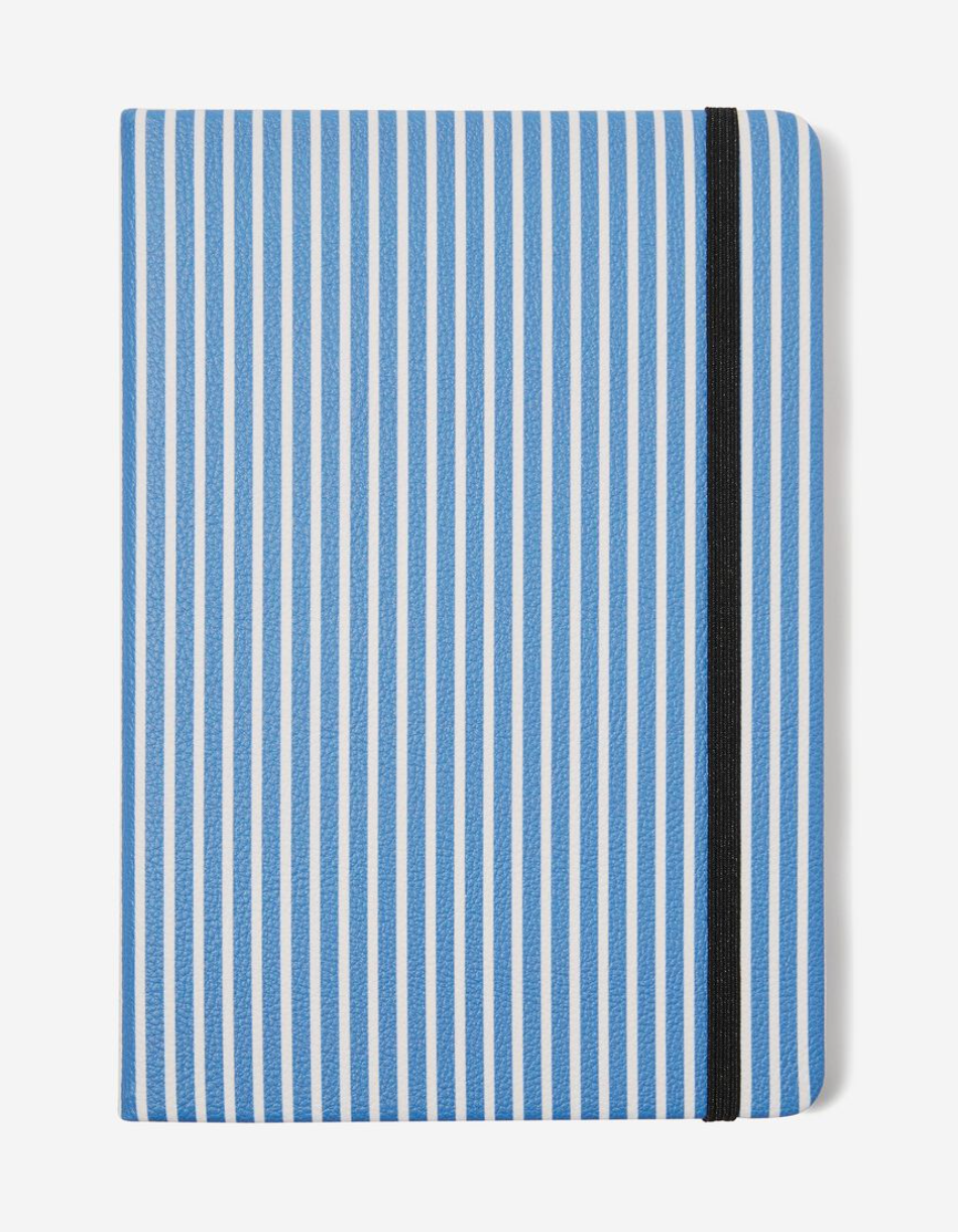 A5 Buffalo Journal (Striped Denim Blue)