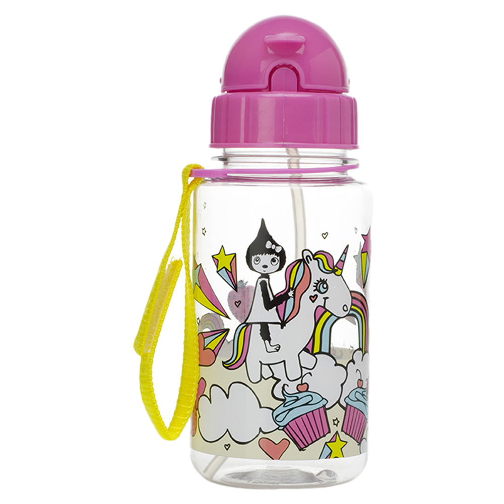 Zip & Zoe Straw Drinking Bottle Unicorn