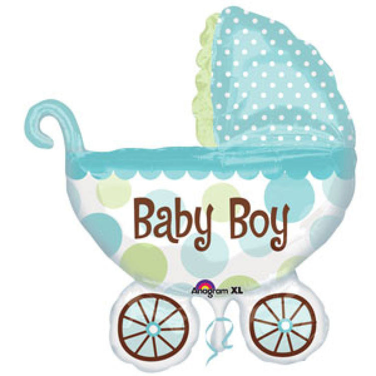 Baby Carriage Foil Balloon