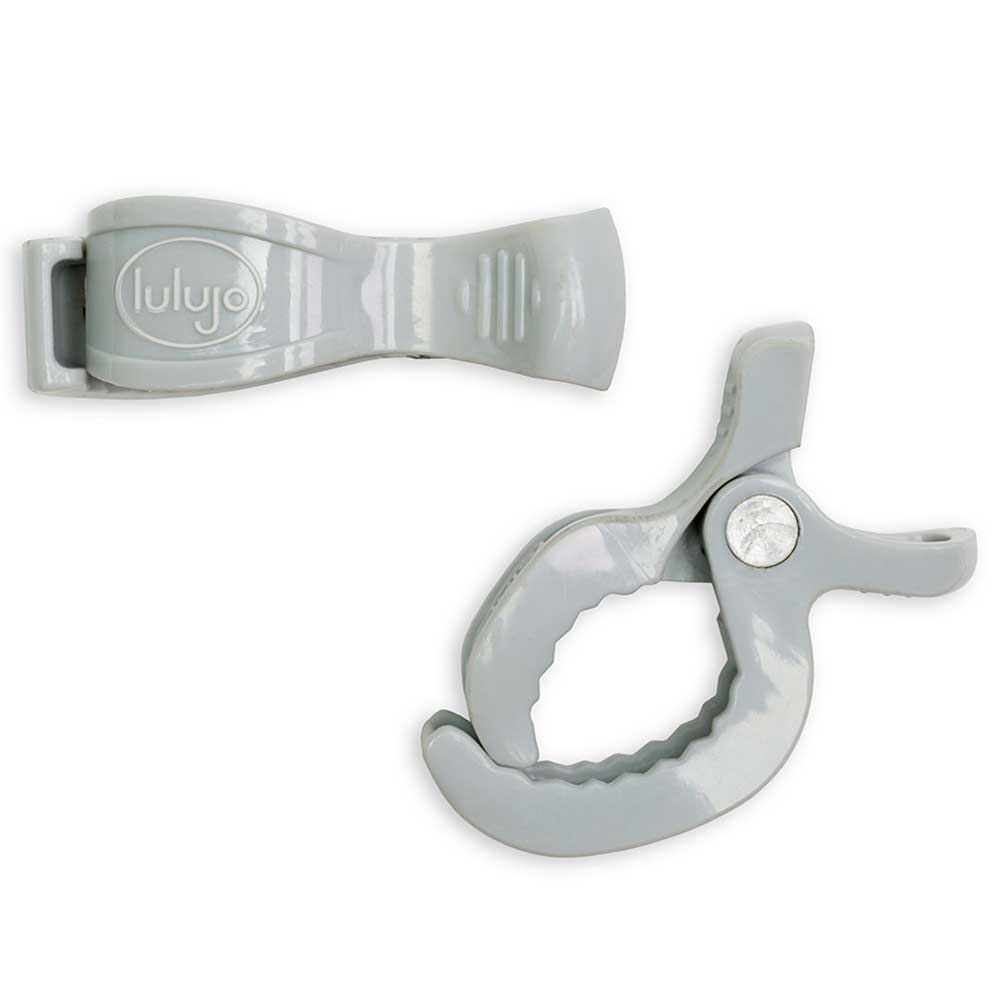 Stroller Clips (Grey)