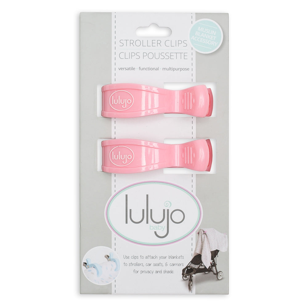 Stroller Clips (Pink)