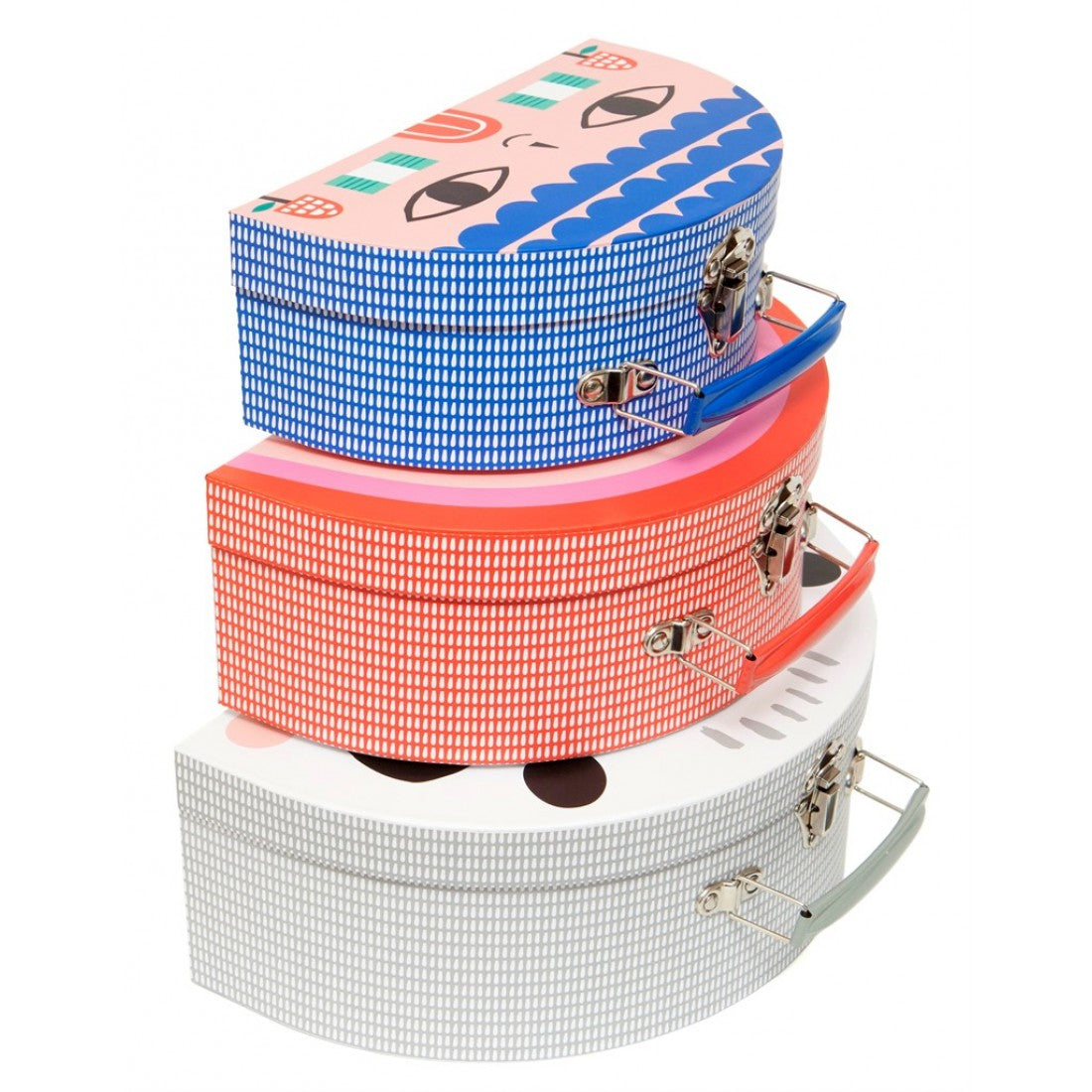 Double Face Suitcase Set