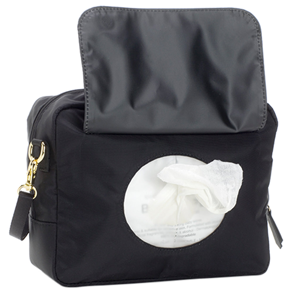 Storksak Crossbody Mini Fix Bag (Black)